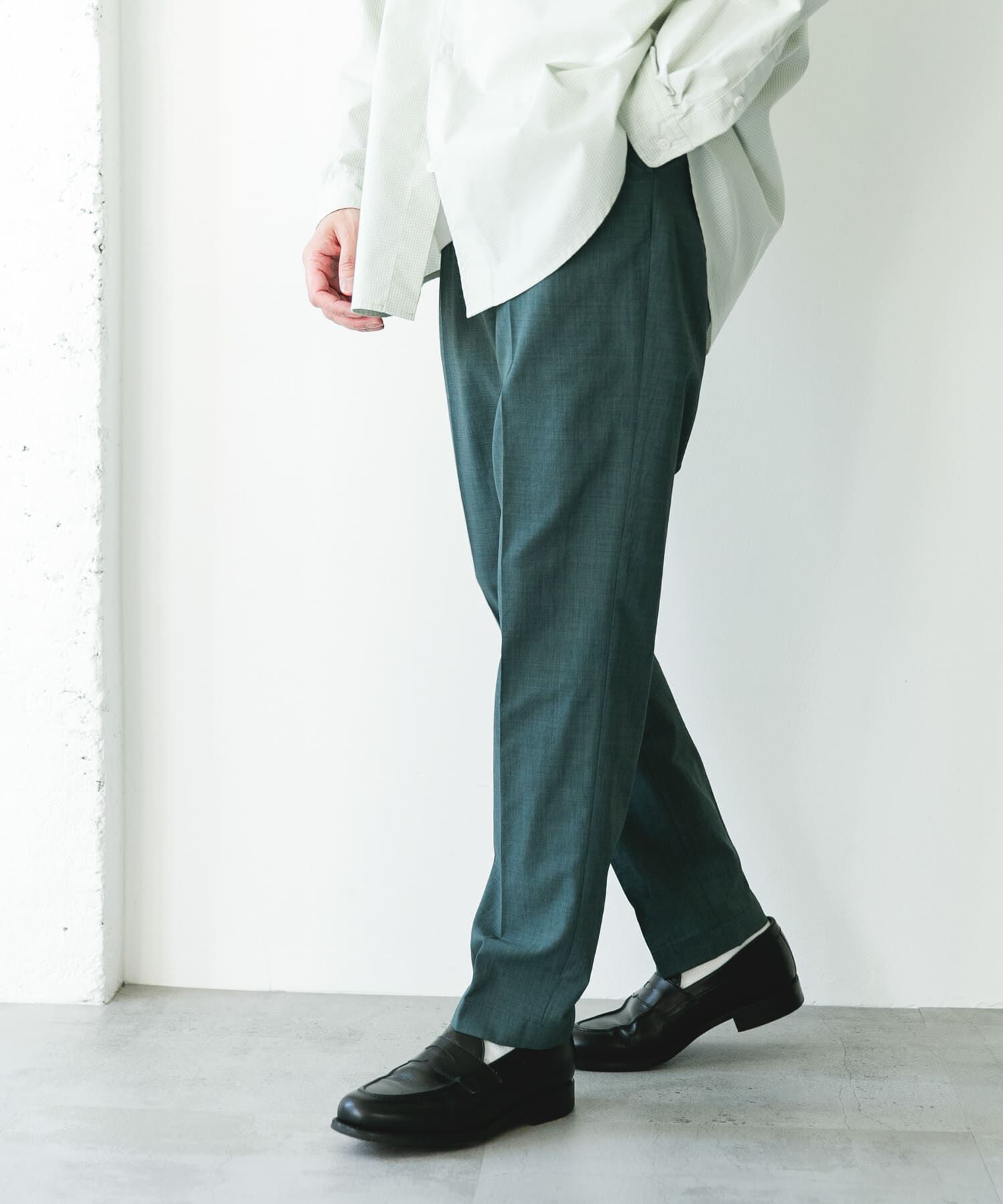 URBAN RESEARCH DOORS「『イージーケア/速乾/UVカット』クイックドライ テーパードトラウザー」|その他|