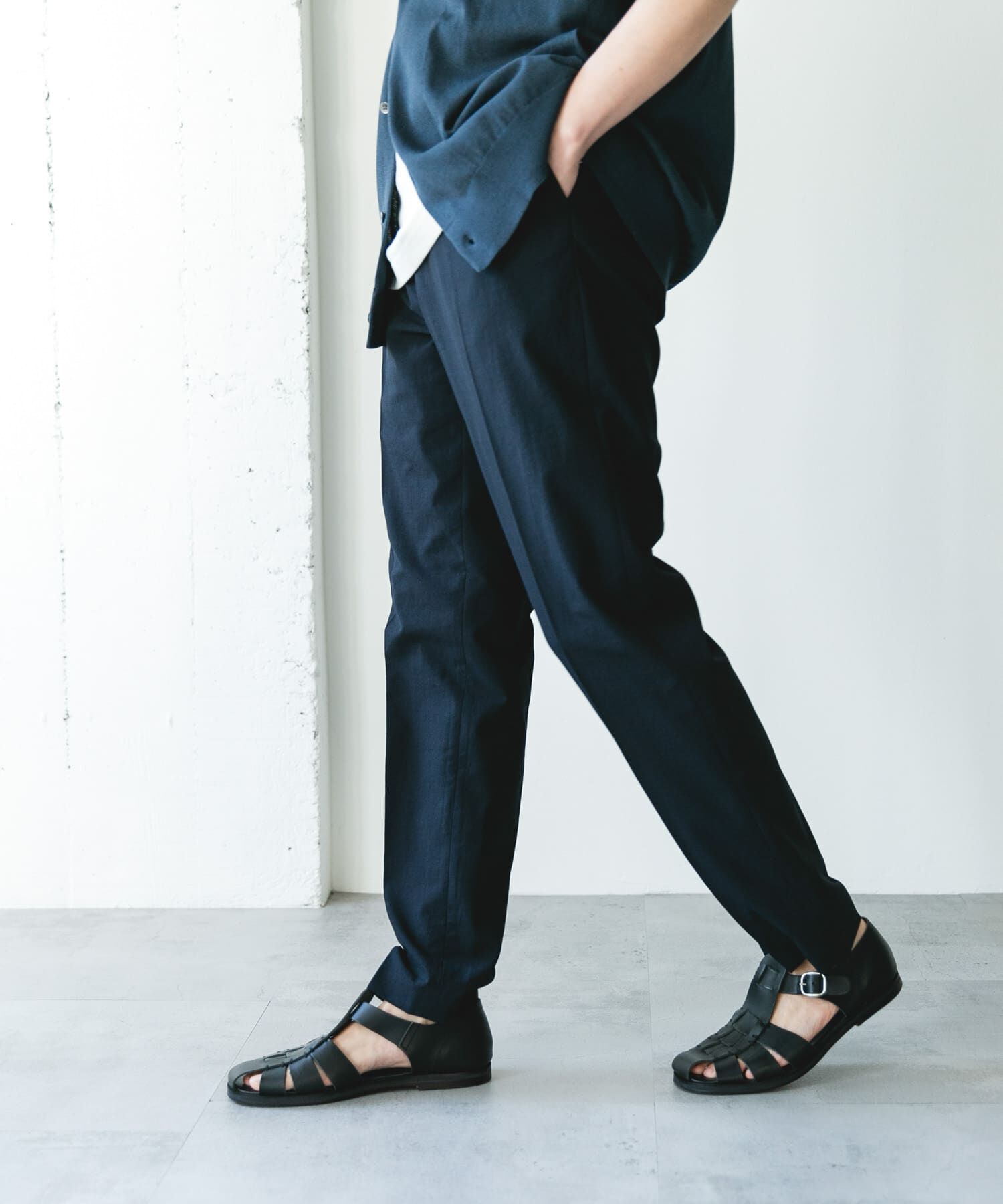 URBAN RESEARCH DOORS「『イージーケア/速乾/UVカット』クイックドライ テーパードトラウザー」|その他|