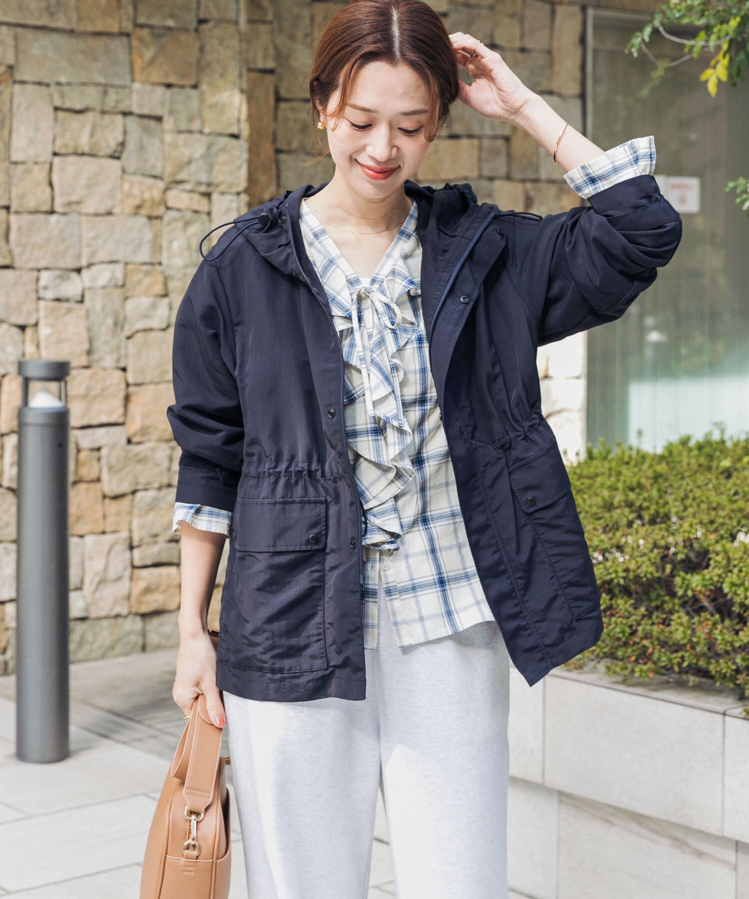 URBAN RESEARCH DOORS「『WEB/一部店舗限定カラー』ナイロンマウンテンパーカー」|アウトドア|