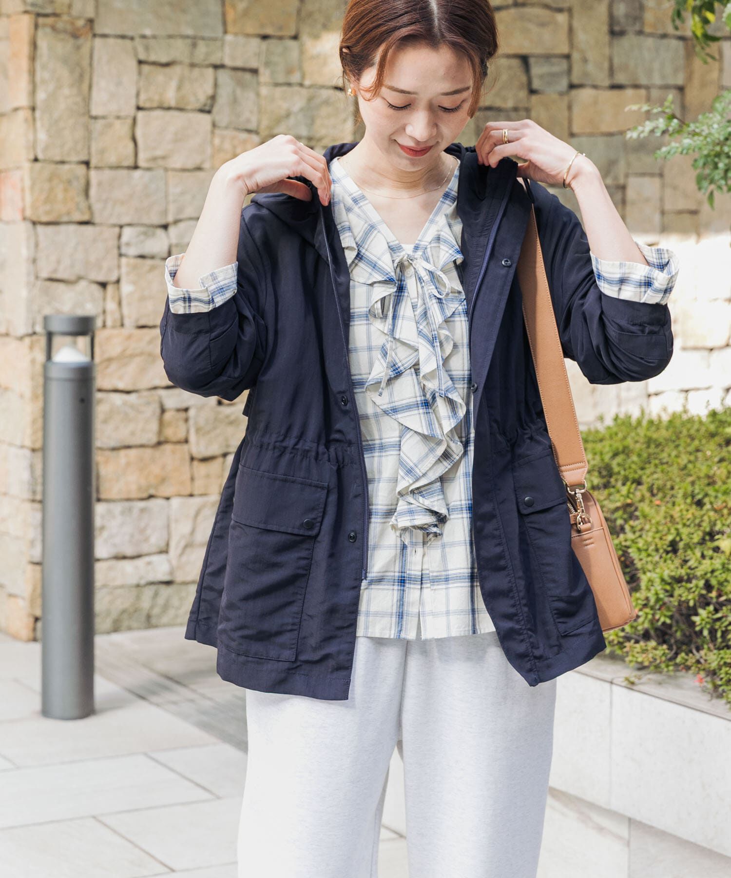 URBAN RESEARCH DOORS「『WEB/一部店舗限定カラー』ナイロンマウンテンパーカー」|アウトドア|