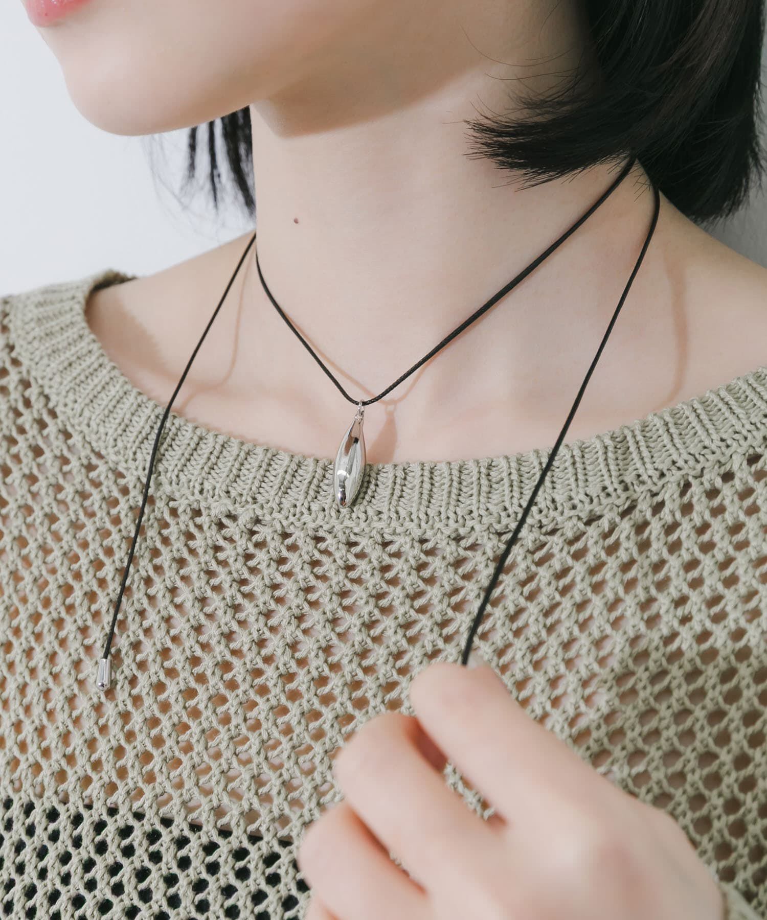 SMELLY「トップコードチョーカーネックレス」|ネックレス|