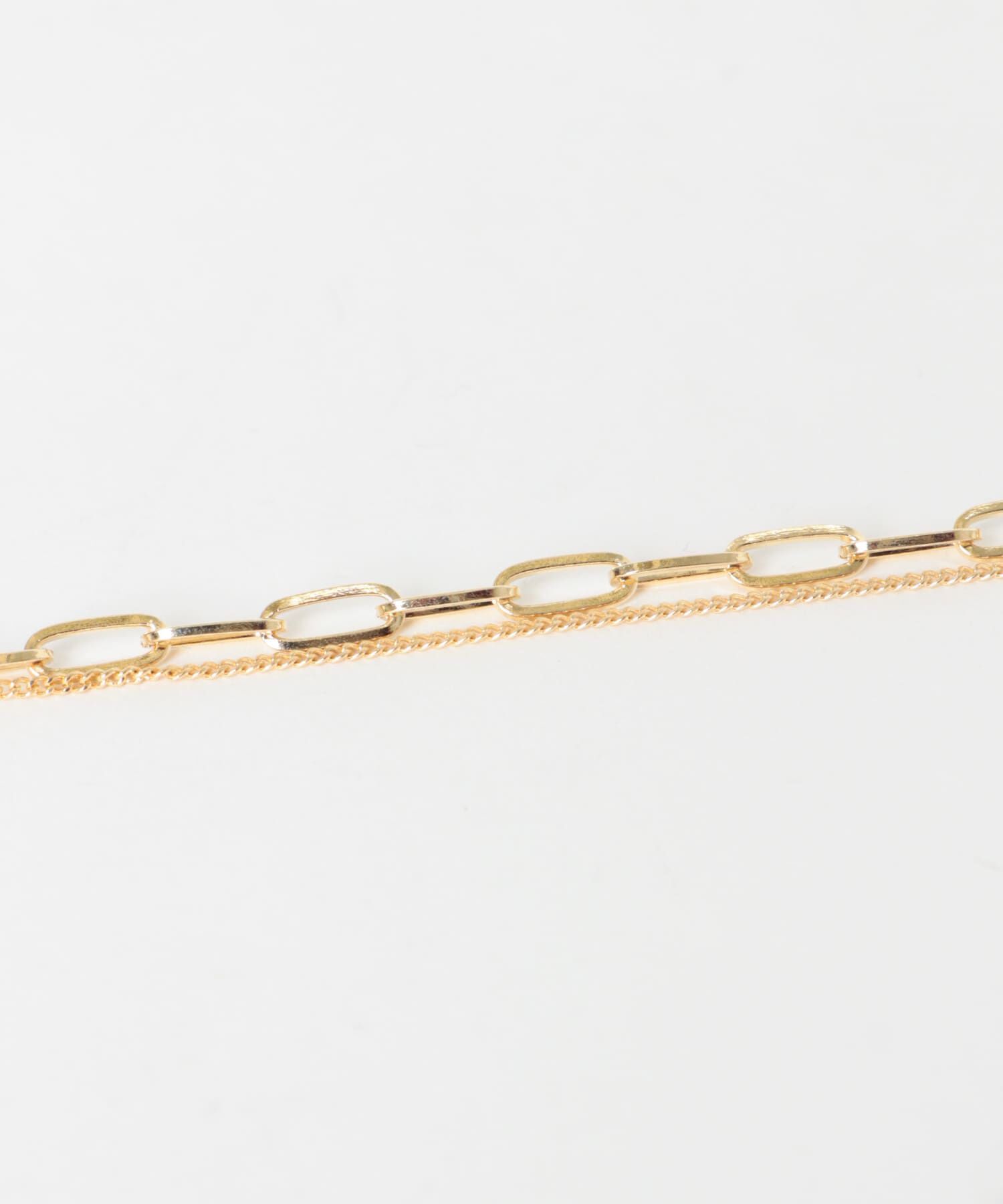 SMELLY「スクエアトップレイヤードネックレス」|ネックレス|