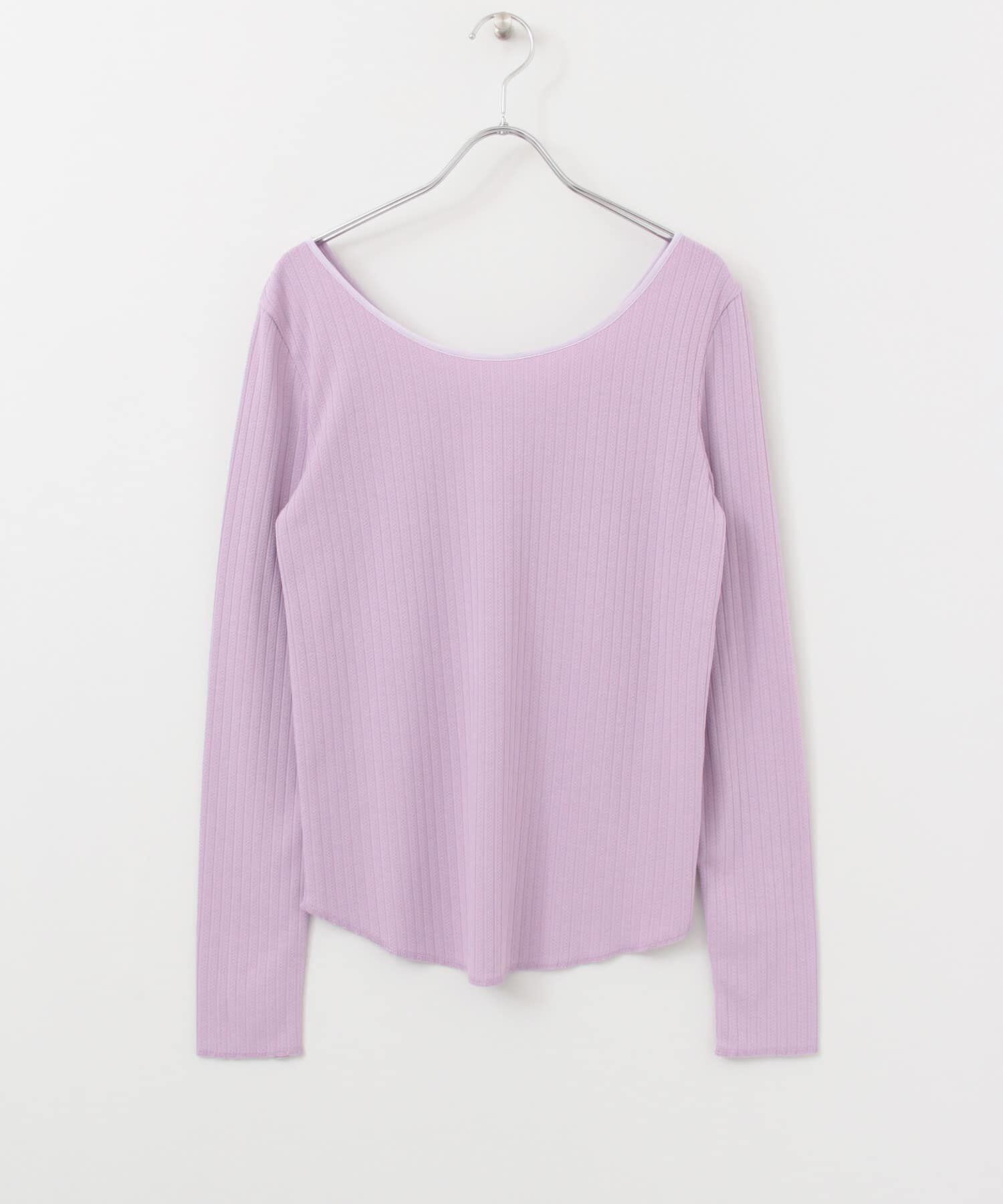  「2WAYテレコプルオーバー」|Tシャツ・カットソー|