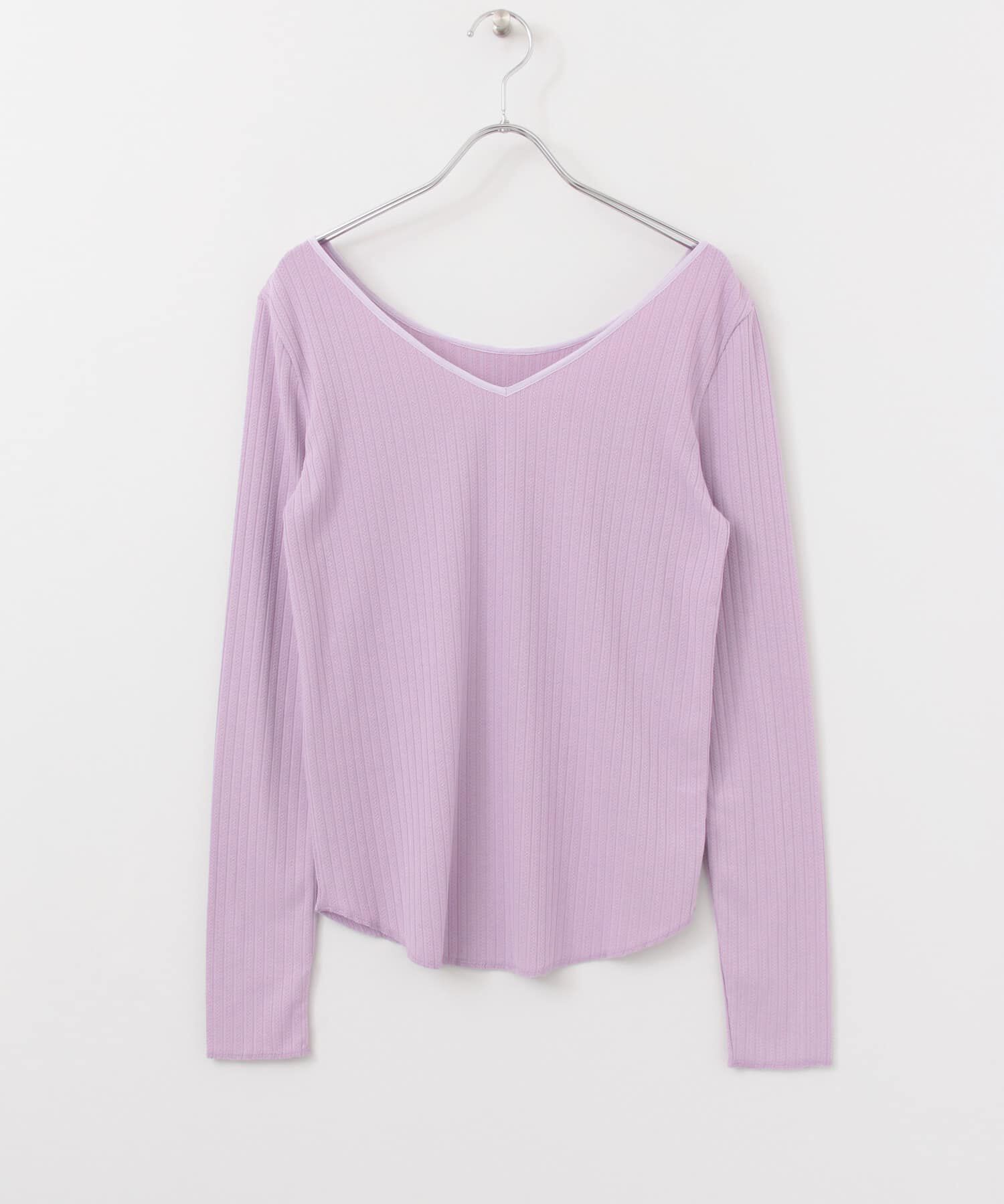  「2WAYテレコプルオーバー」|Tシャツ・カットソー|