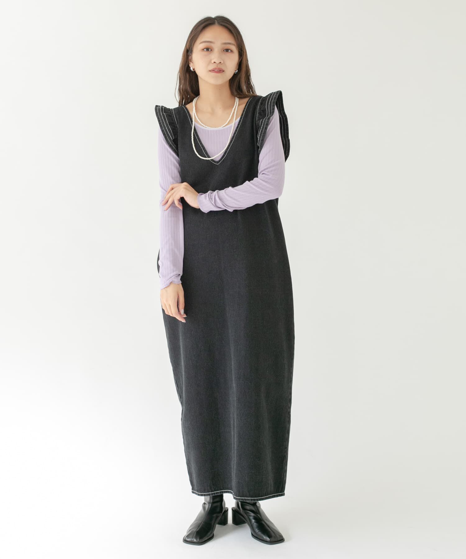  「2WAYテレコプルオーバー」|Tシャツ・カットソー|