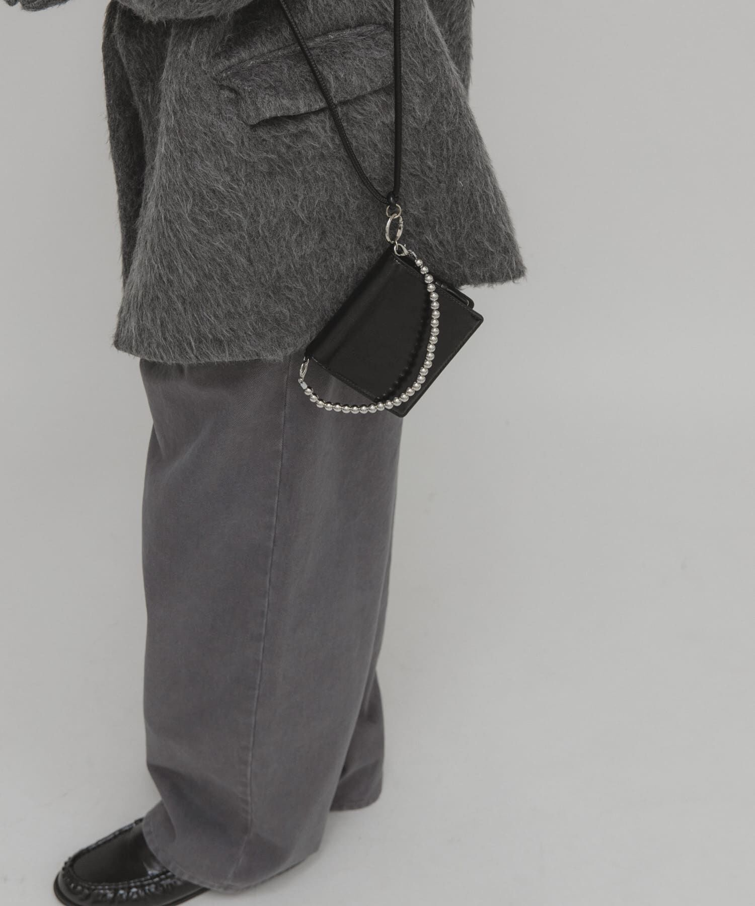  「ボールハンドル付きショルダーウォレット」|財布|