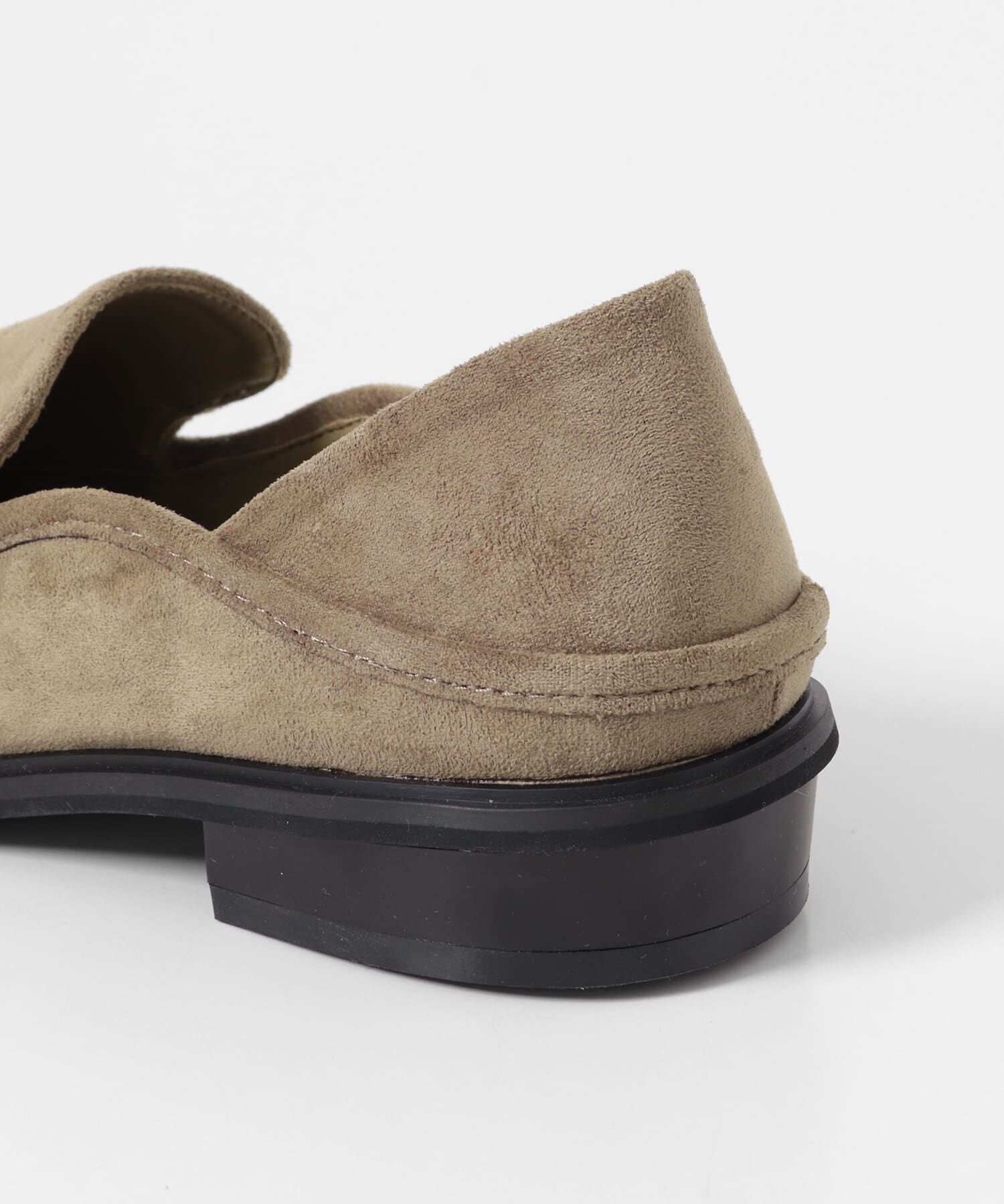  「スクエアトゥスライドローファー」|ローファー|