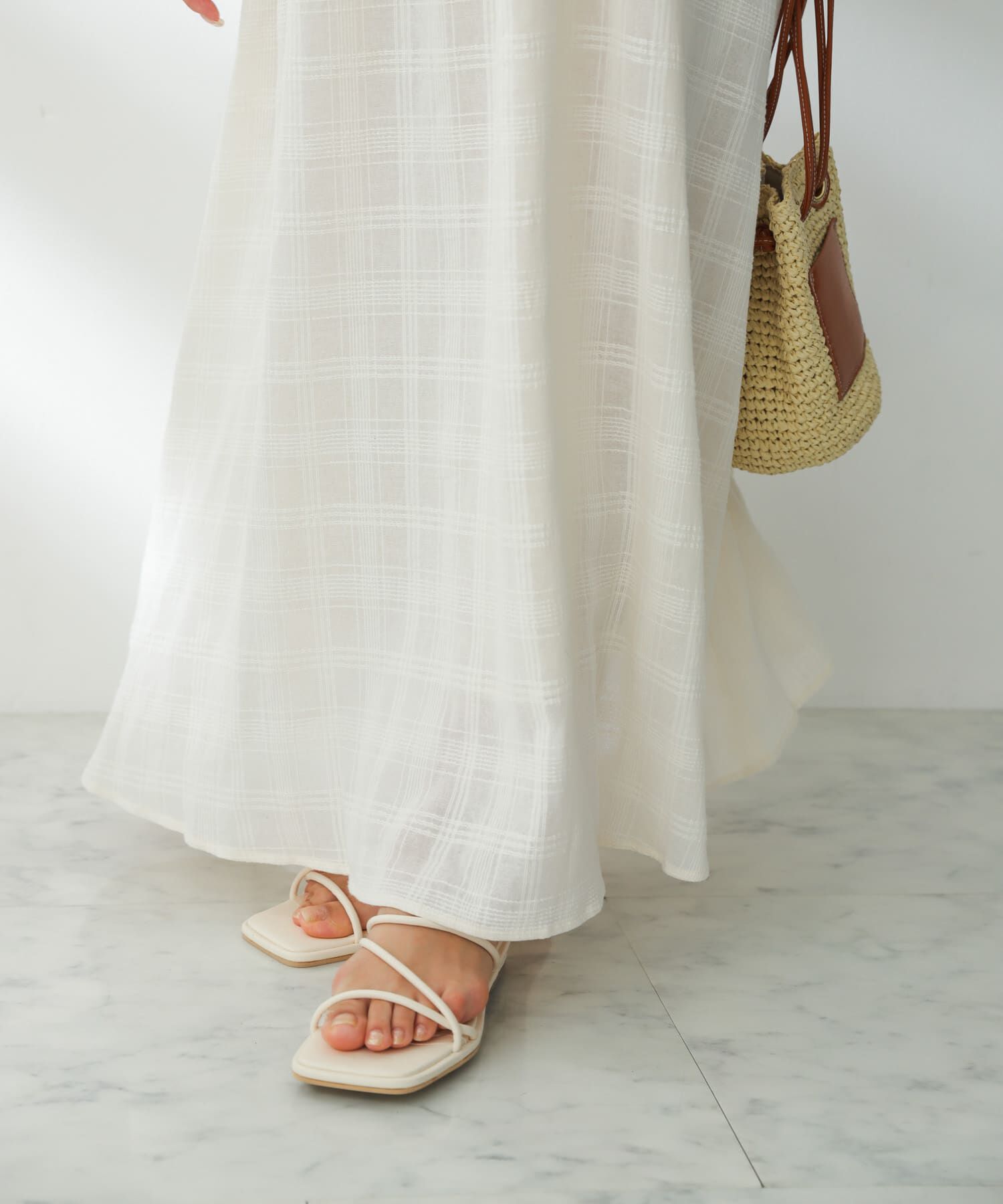 SENSE OF PLACE by URBAN RESEARCH「コードアシメサンダル」|サンダル|