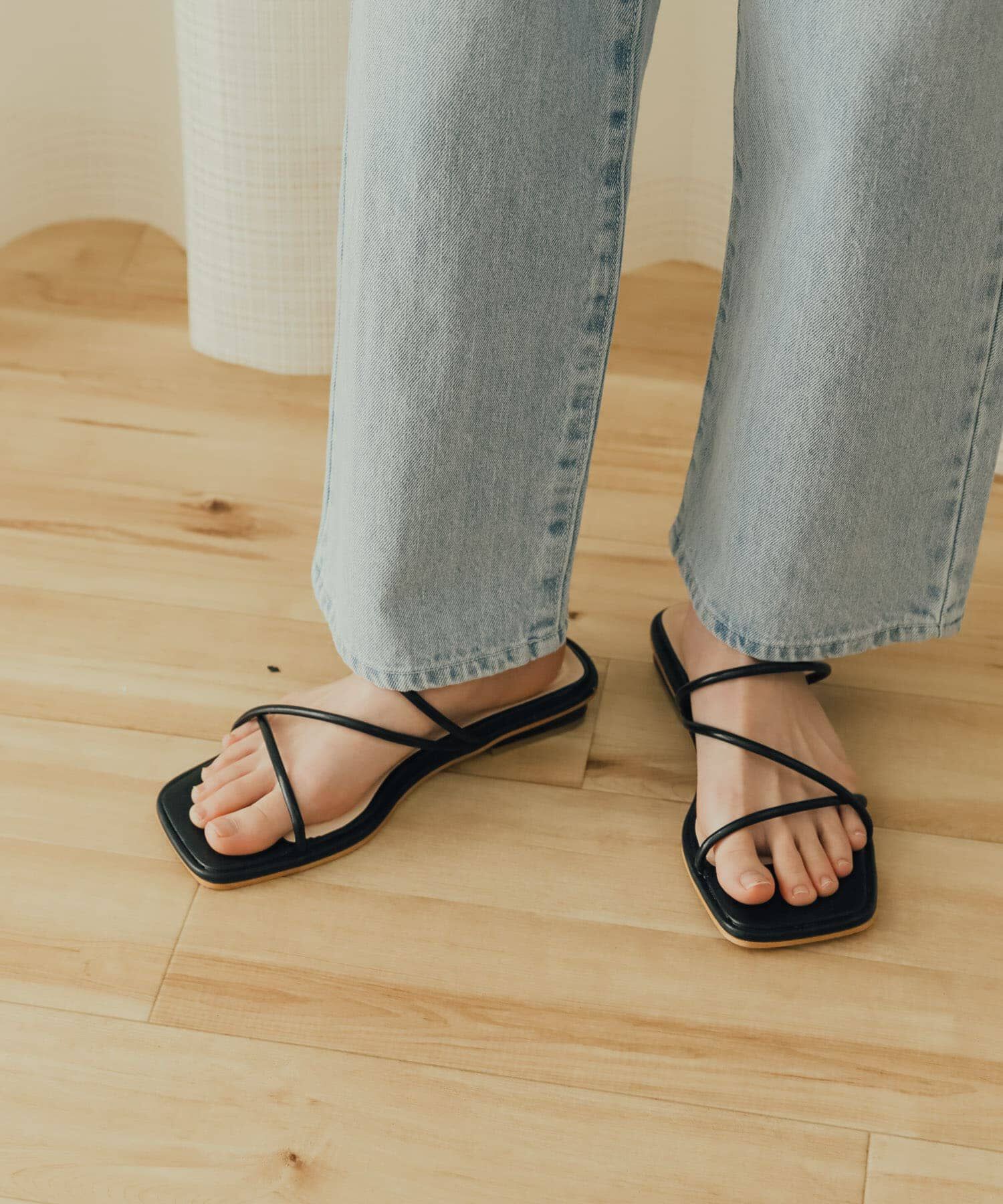 SENSE OF PLACE by URBAN RESEARCH「コードアシメサンダル」|サンダル|