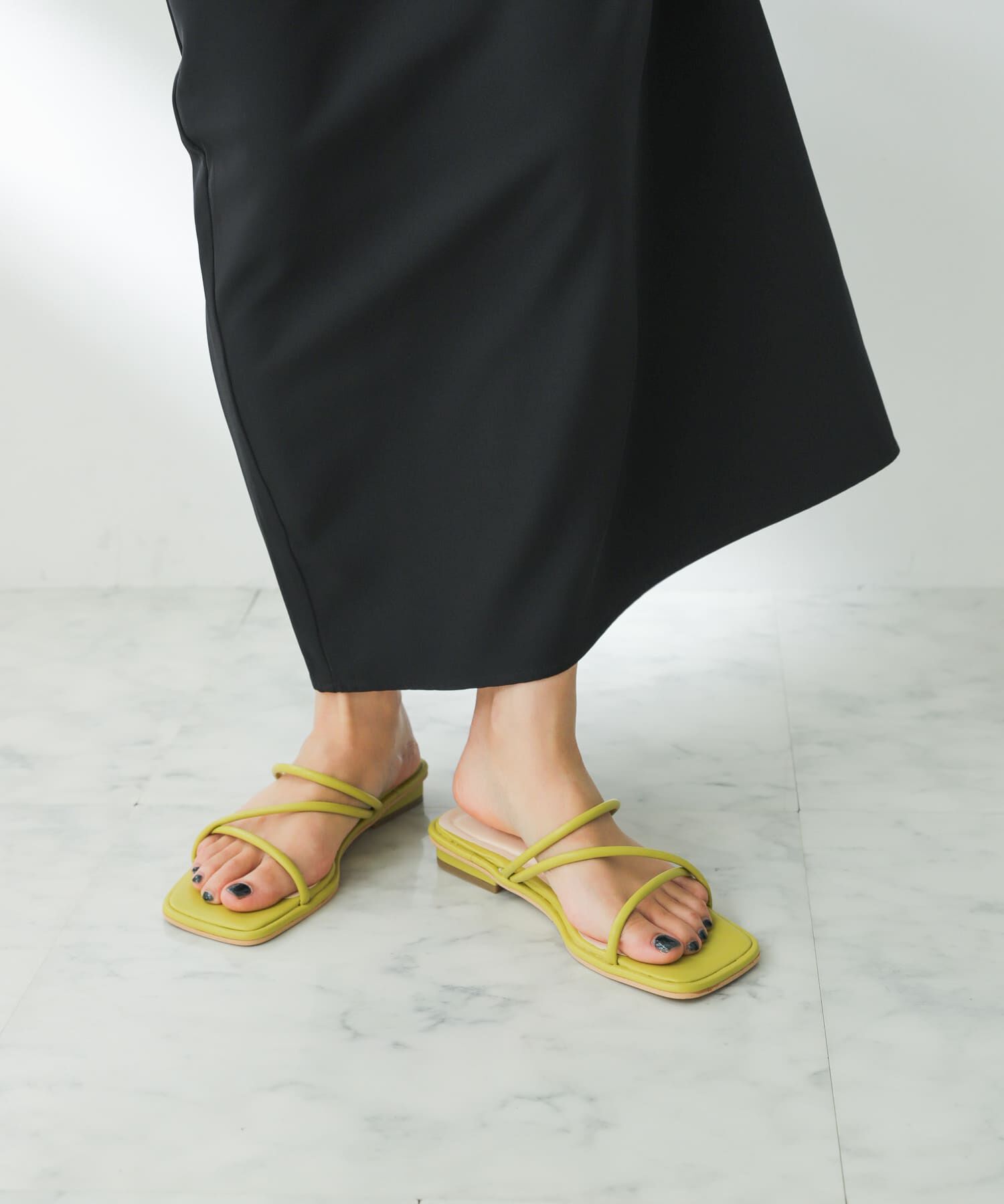 SENSE OF PLACE by URBAN RESEARCH「コードアシメサンダル」|サンダル|