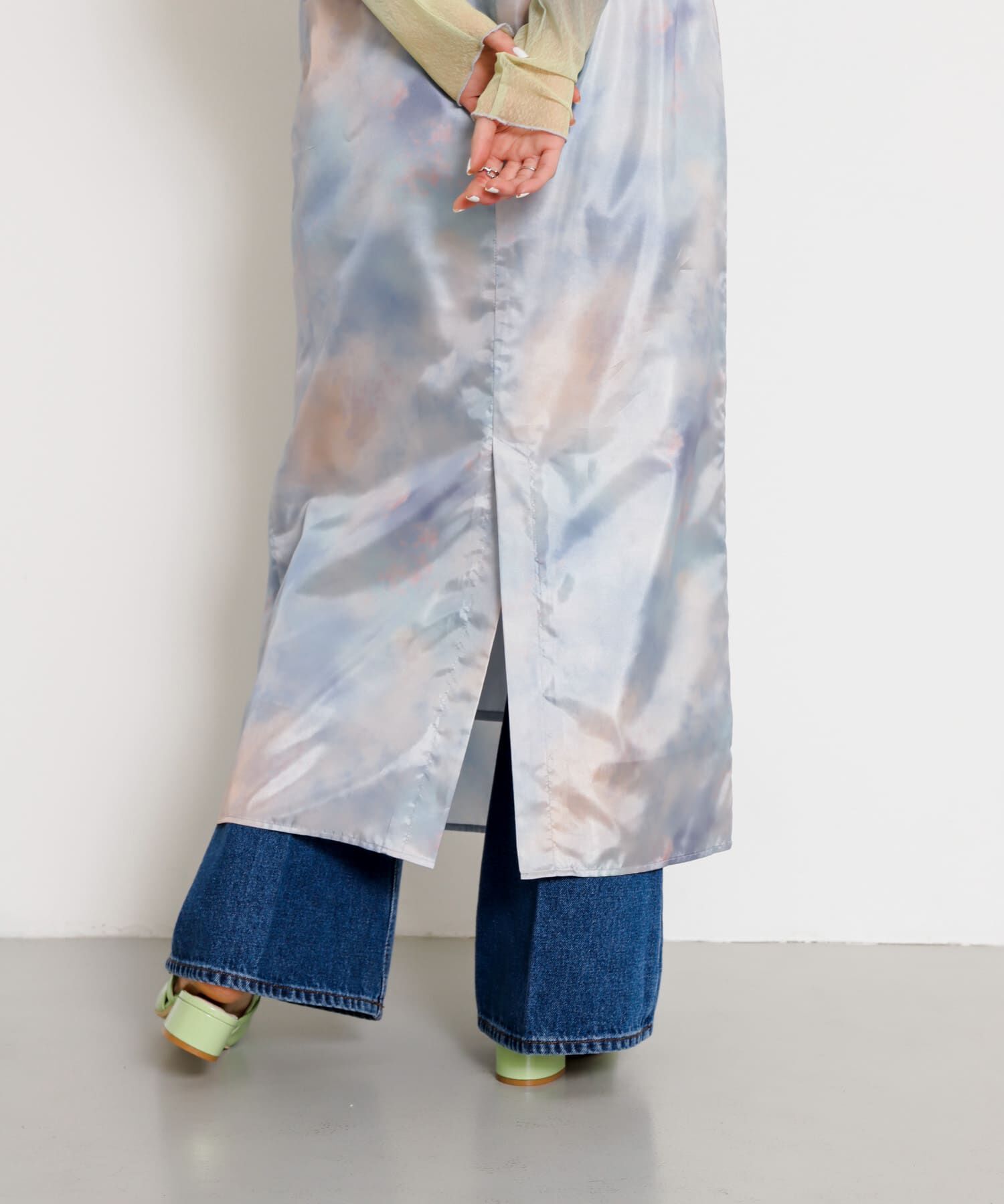 SENSE OF PLACE by URBAN RESEARCH「ボカシプリントキャミワンピース」|ワンピース|