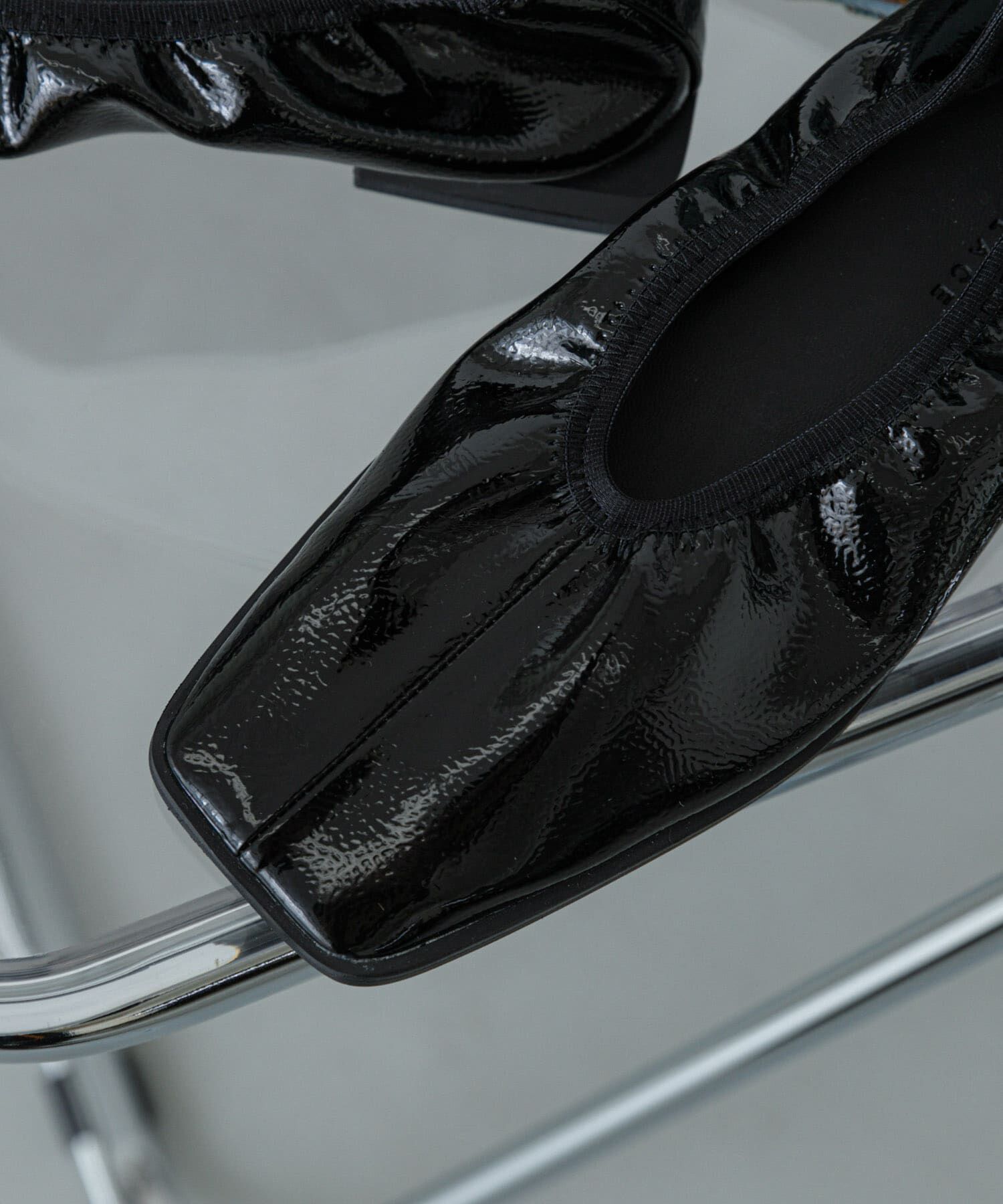 SENSE OF PLACE by URBAN RESEARCH「スクエアトゥフラットシューズ」|バレエシューズ|