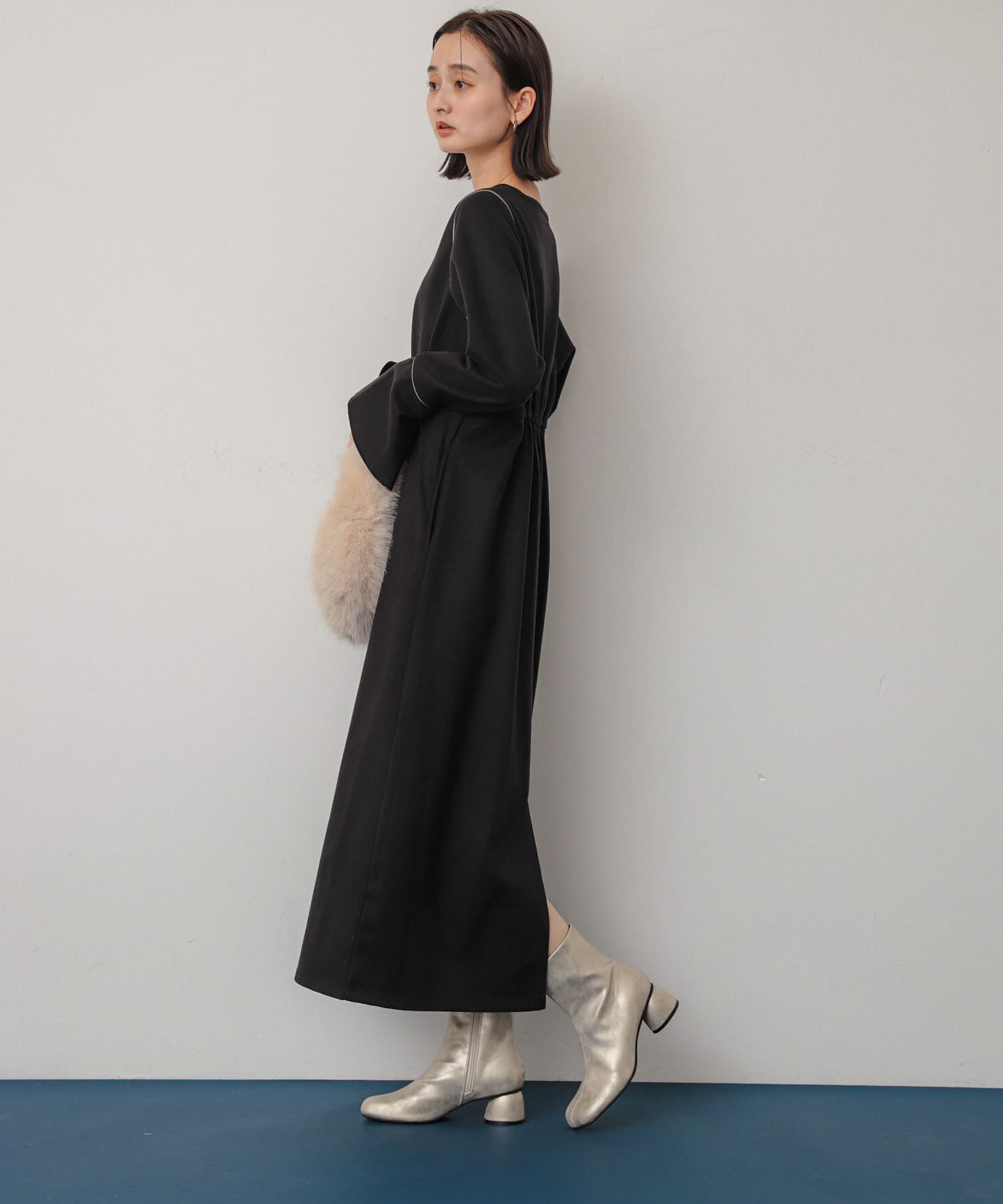 SENSE OF PLACE by URBAN RESEARCH「ウエストタックカットワンピース」|ワンピース|