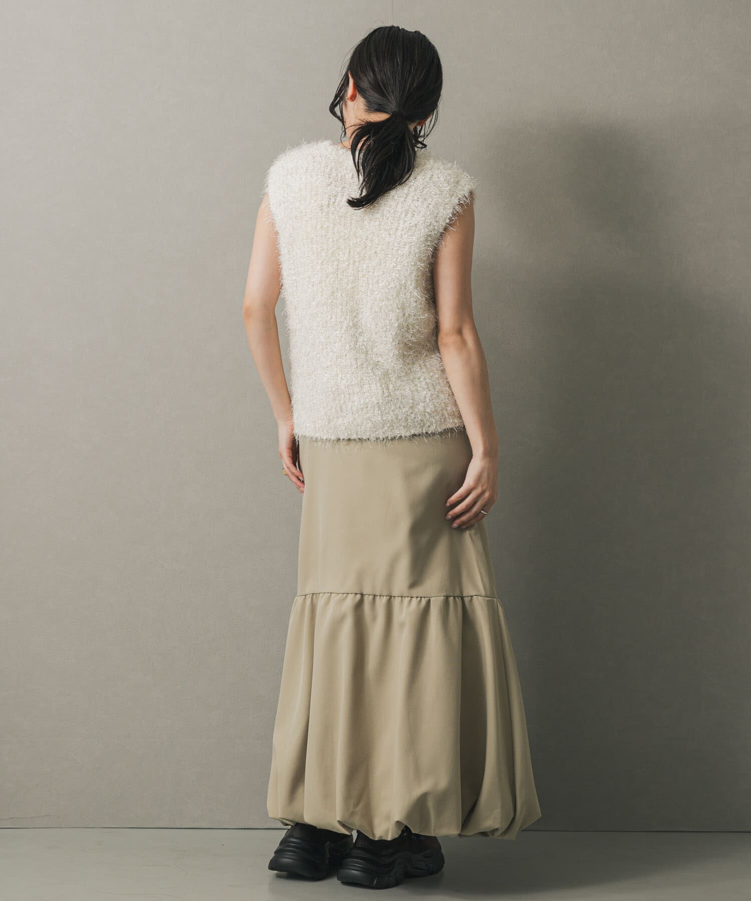 SENSE OF PLACE by URBAN RESEARCH「バルーンヘムジャンスカ」|ワンピース|