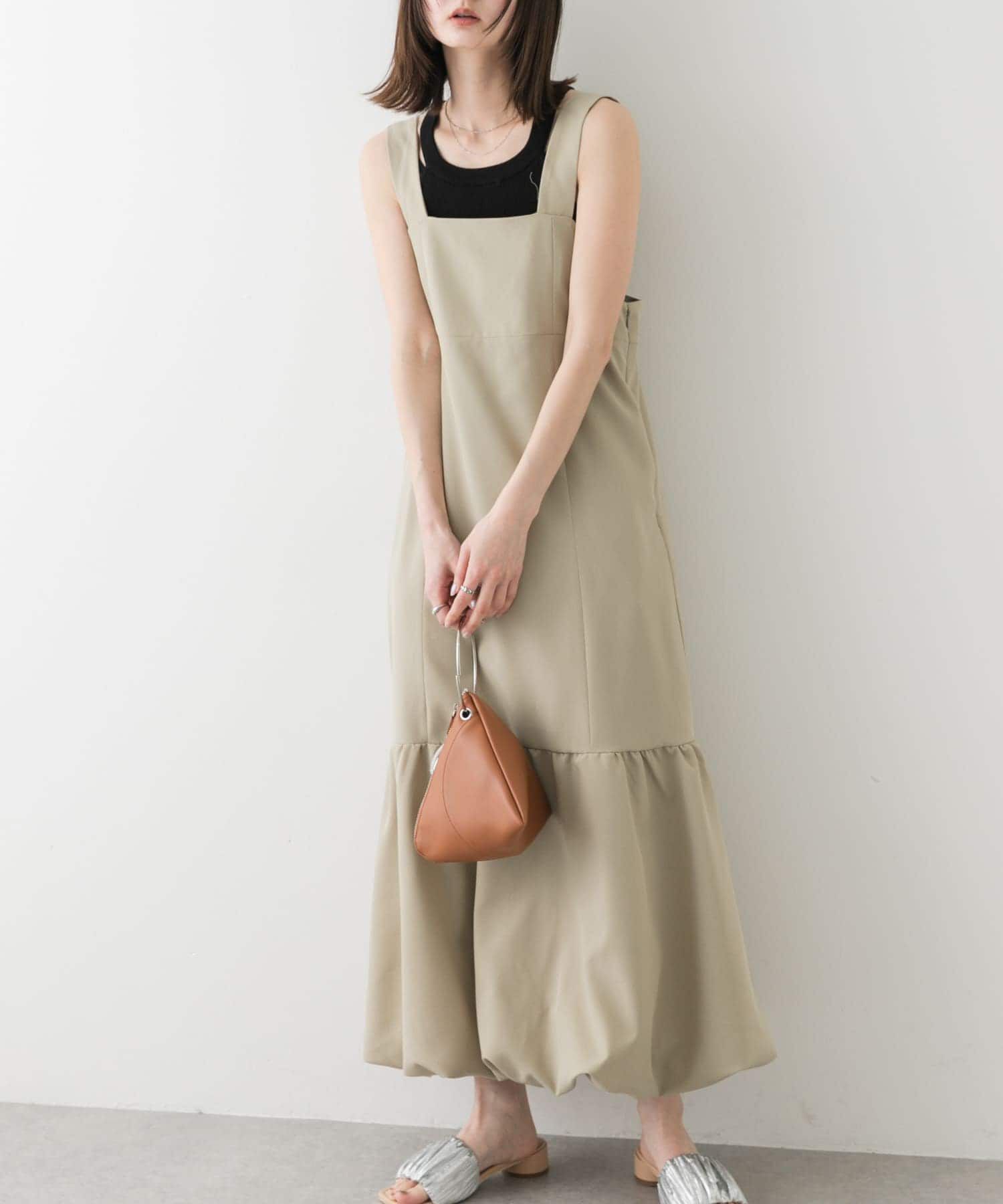 SENSE OF PLACE by URBAN RESEARCH「バルーンヘムジャンスカ」|ワンピース|