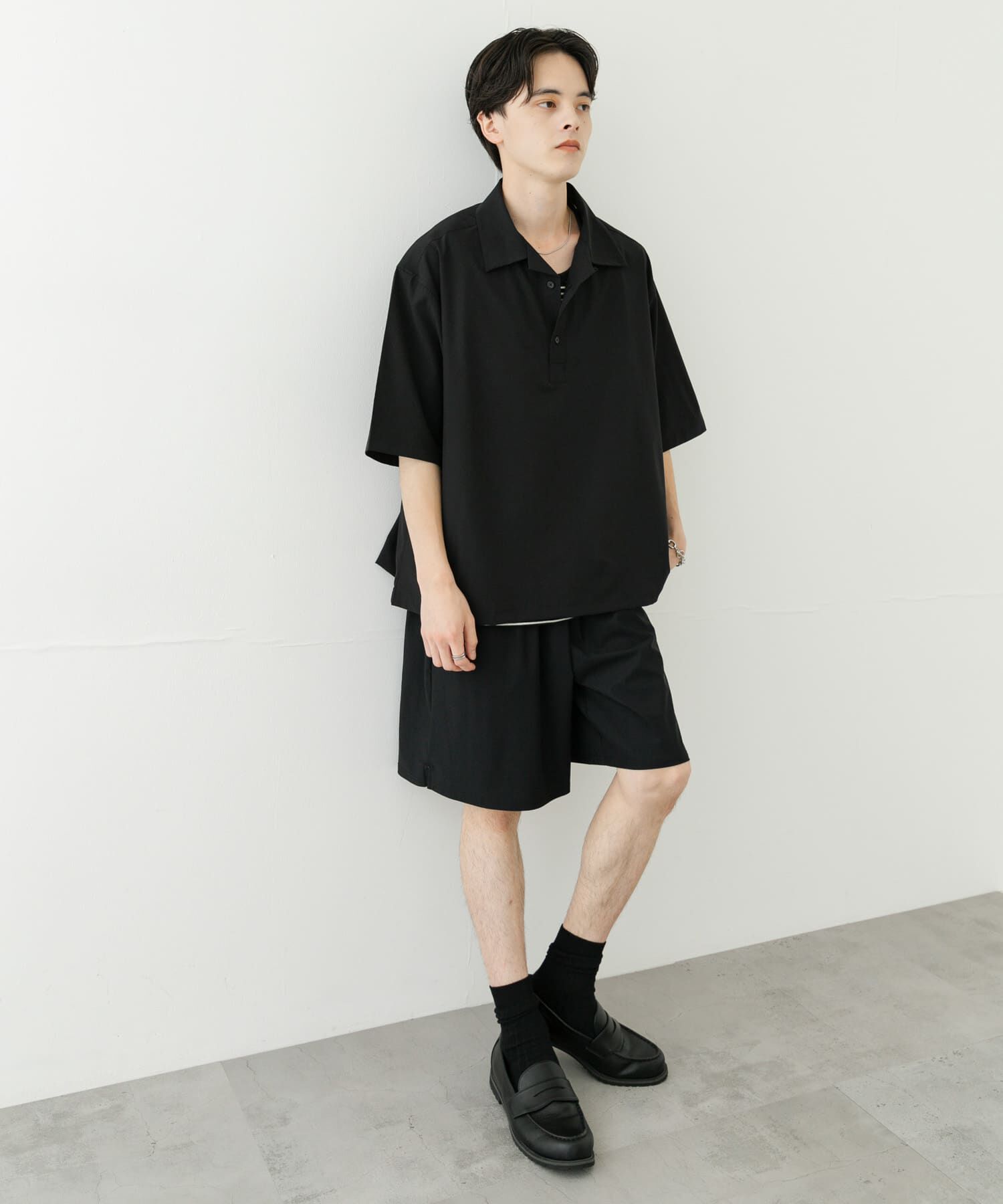 SENSE OF PLACE by URBAN RESEARCH「ストレッチショートスリーブポロシャツ」|ポロシャツ|