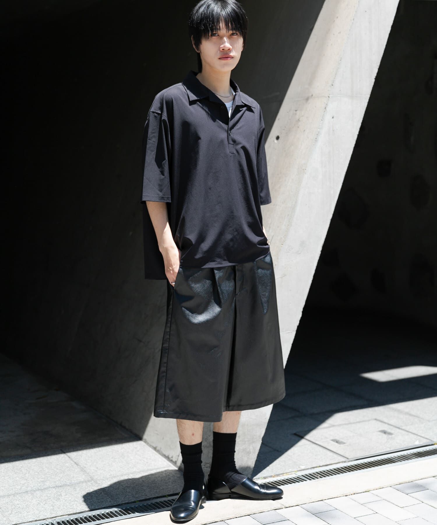 SENSE OF PLACE by URBAN RESEARCH「ストレッチショートスリーブポロシャツ」|ポロシャツ|