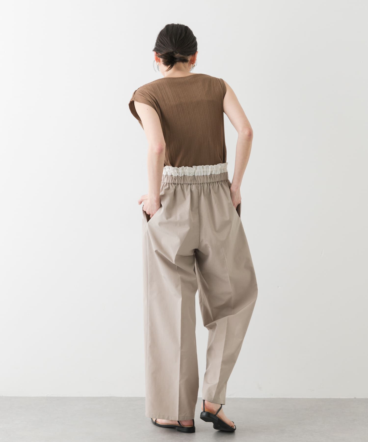 SENSE OF PLACE by URBAN RESEARCH「ポインテッドナローストラップサンダル」|サンダル|