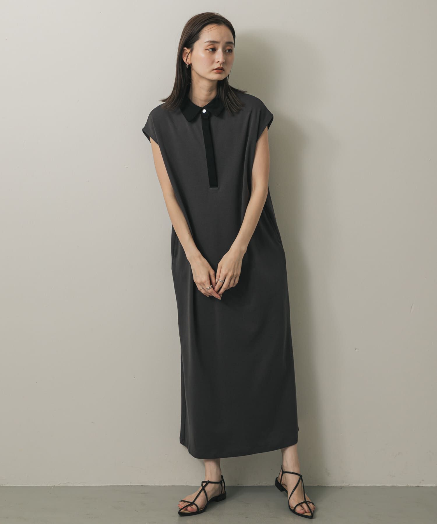 SENSE OF PLACE by URBAN RESEARCH「カットポロシャツワンピース」|ワンピース|