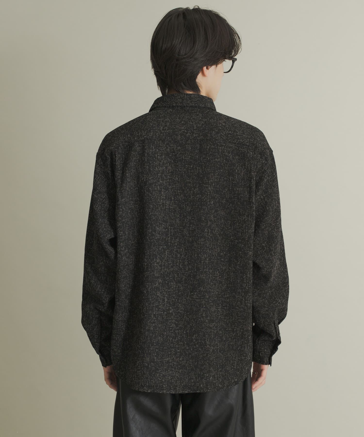 SENSE OF PLACE by URBAN RESEARCH「ライトツイードレギュラーカラーシャツ」|シャツ・ブラウス|