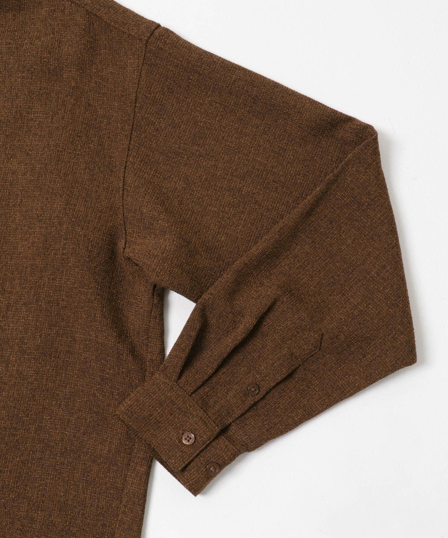 SENSE OF PLACE by URBAN RESEARCH「ライトツイードレギュラーカラーシャツ」|シャツ・ブラウス|