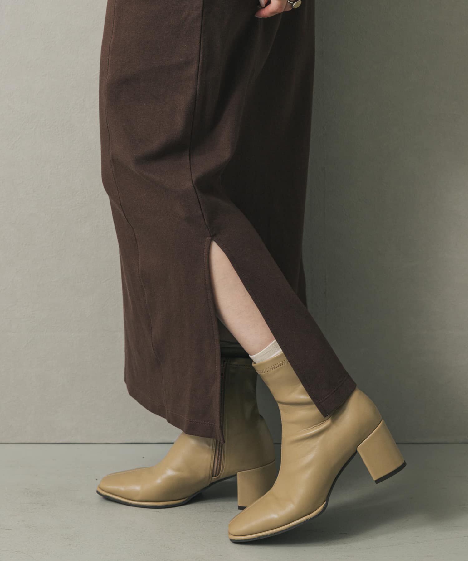 SENSE OF PLACE by URBAN RESEARCH「オフショルハーフジップワンピース」|ワンピース|