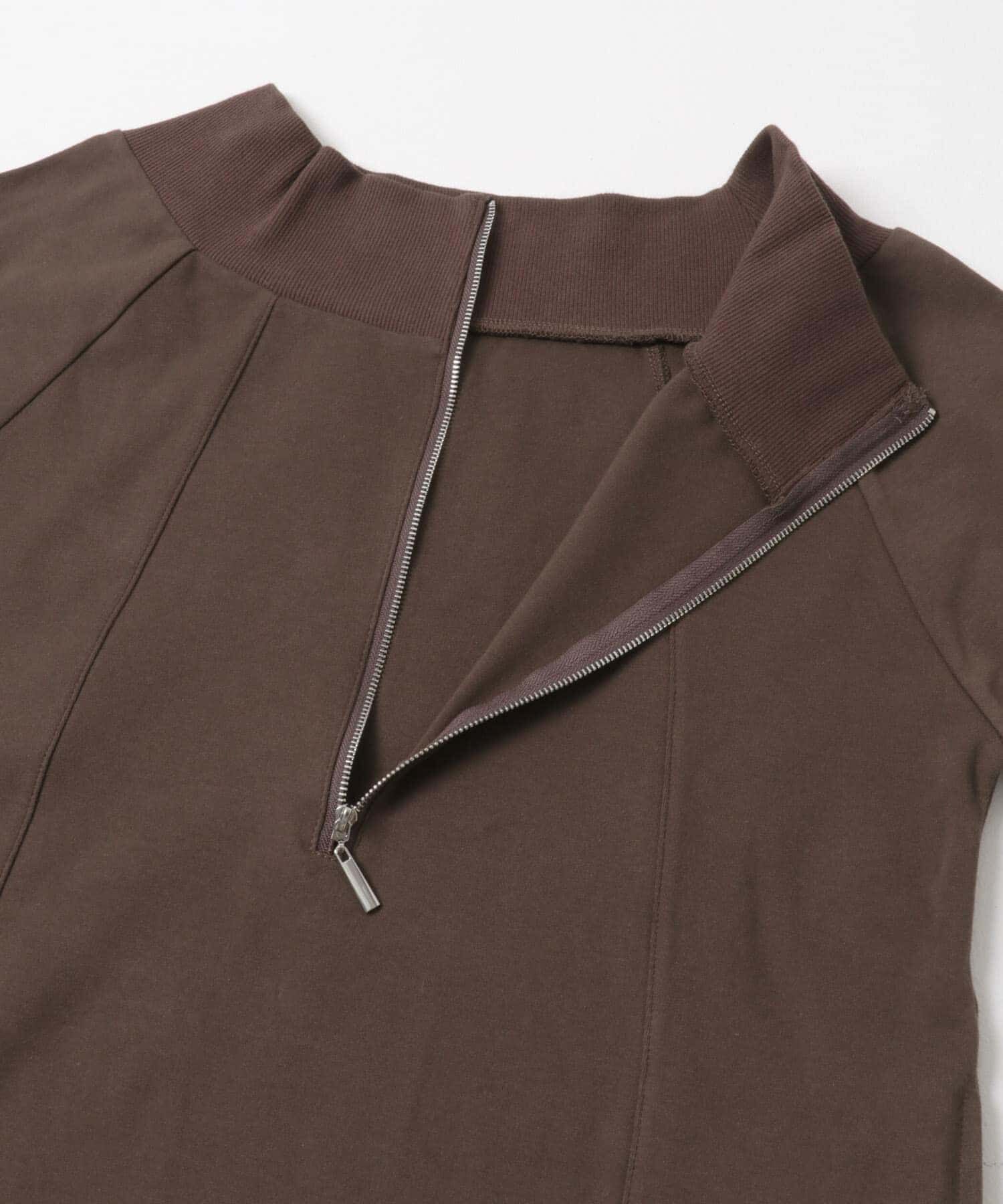 SENSE OF PLACE by URBAN RESEARCH「オフショルハーフジップワンピース」|ワンピース|