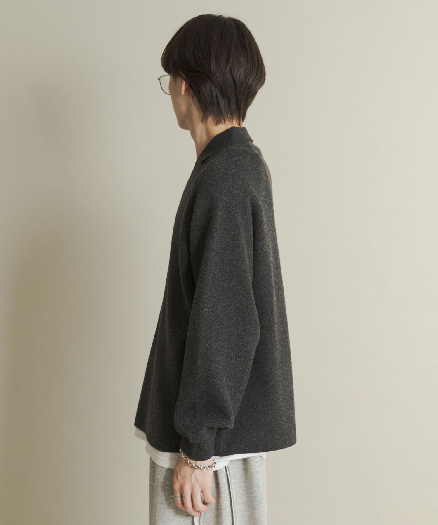 SENSE OF PLACE by URBAN RESEARCH「スウェットライクスキッパーニット」|ニット・セーター|