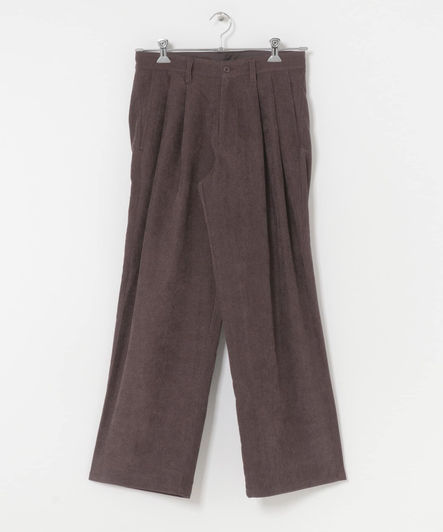 SENSE OF PLACE by URBAN RESEARCH「ブロックコーデュロイワイドスラックス」|その他|