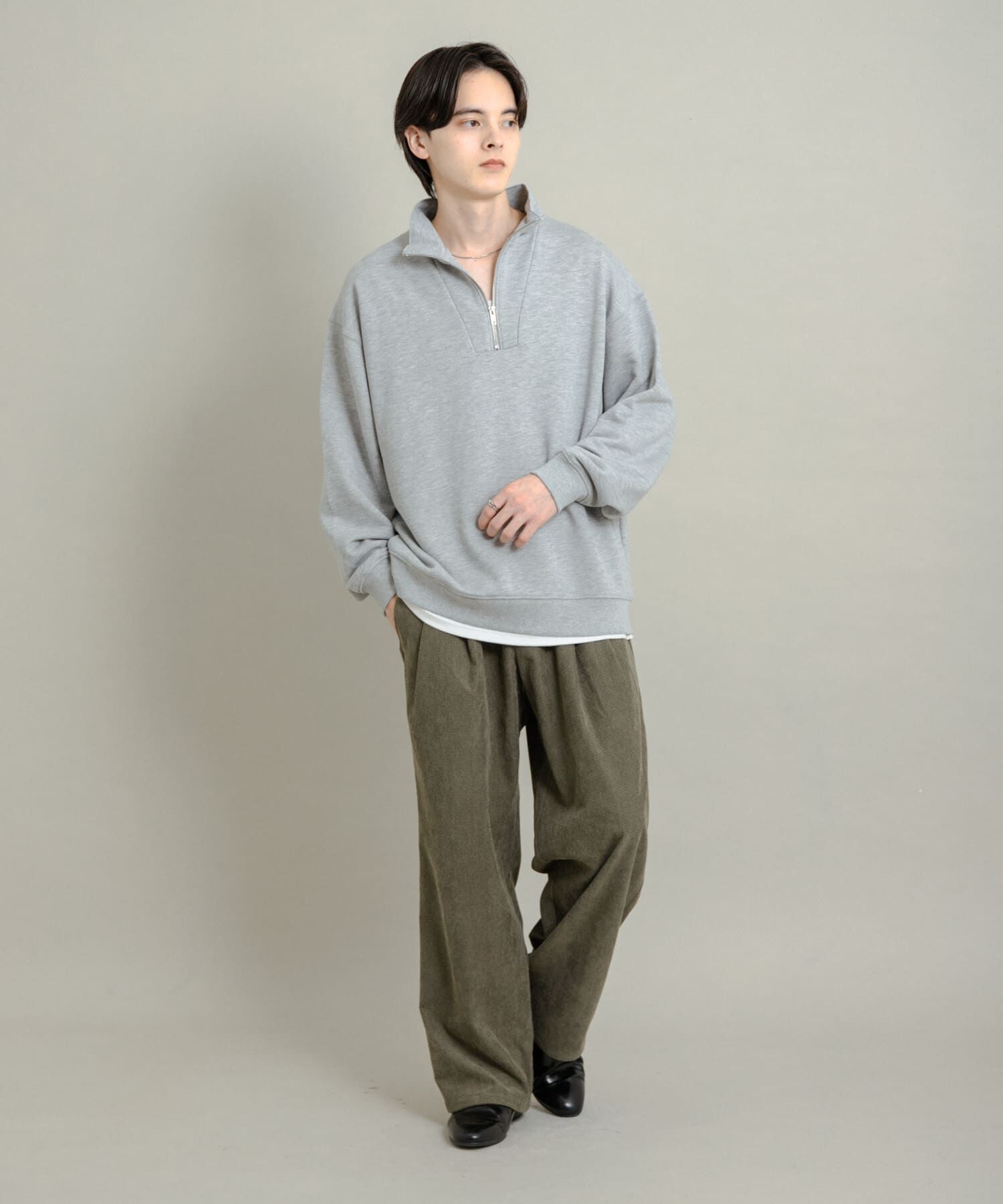 SENSE OF PLACE by URBAN RESEARCH「ブロックコーデュロイワイドスラックス」|その他|