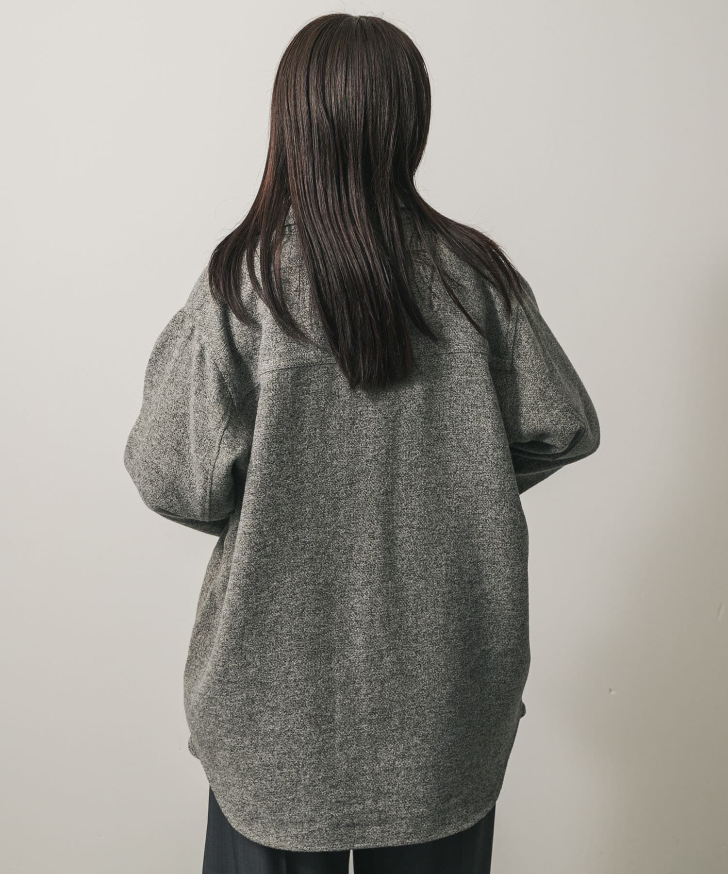 SENSE OF PLACE by URBAN RESEARCH「ウールライクオーバーシャツ」|シャツ・ブラウス|