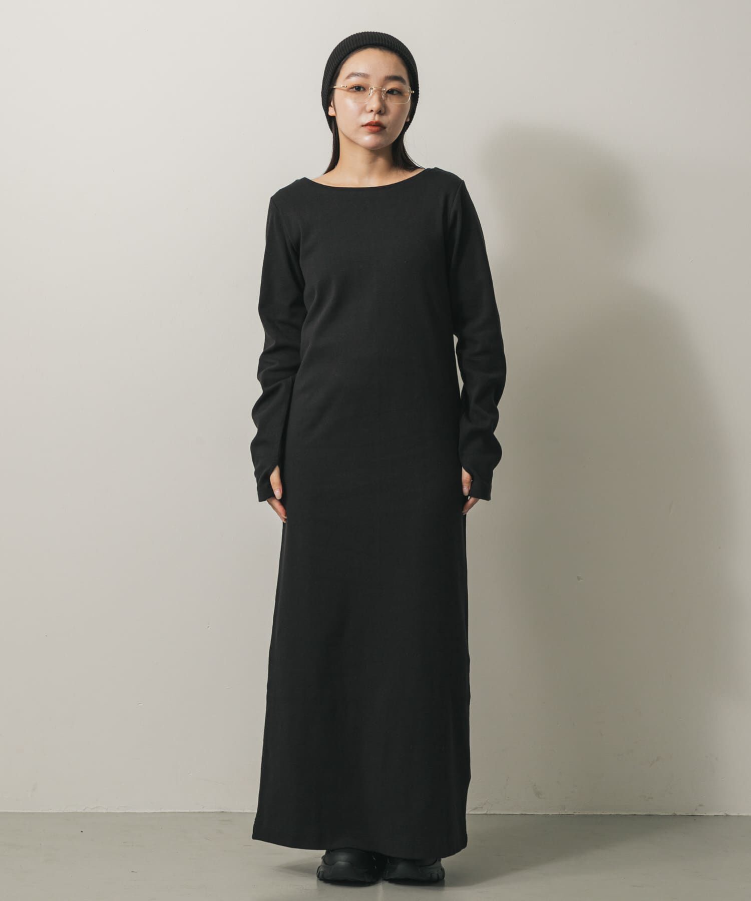 SENSE OF PLACE by URBAN RESEARCH「バックプレートツキリブワンピ」|ワンピース|