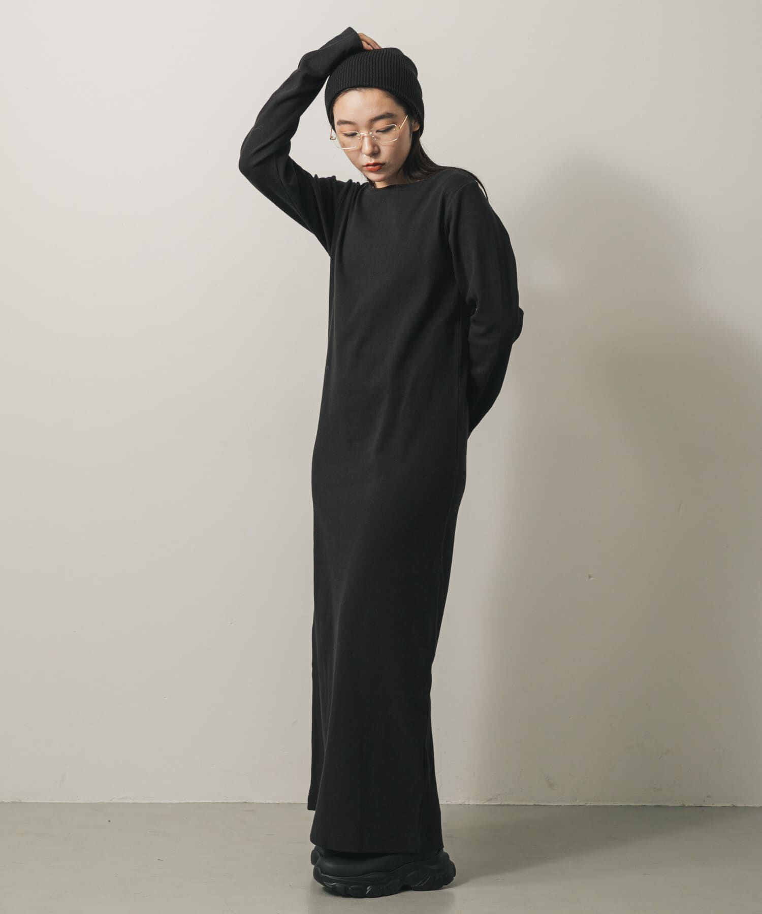 SENSE OF PLACE by URBAN RESEARCH「バックプレートツキリブワンピ」|ワンピース|