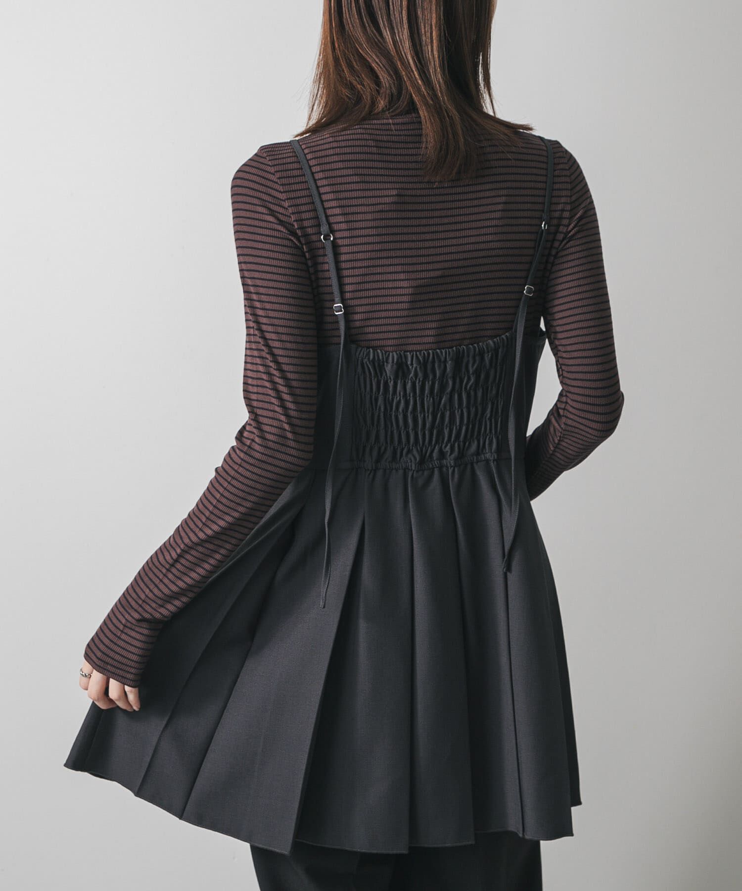 SENSE OF PLACE by URBAN RESEARCH「プリーツミニキャミワンピース」|ワンピース|