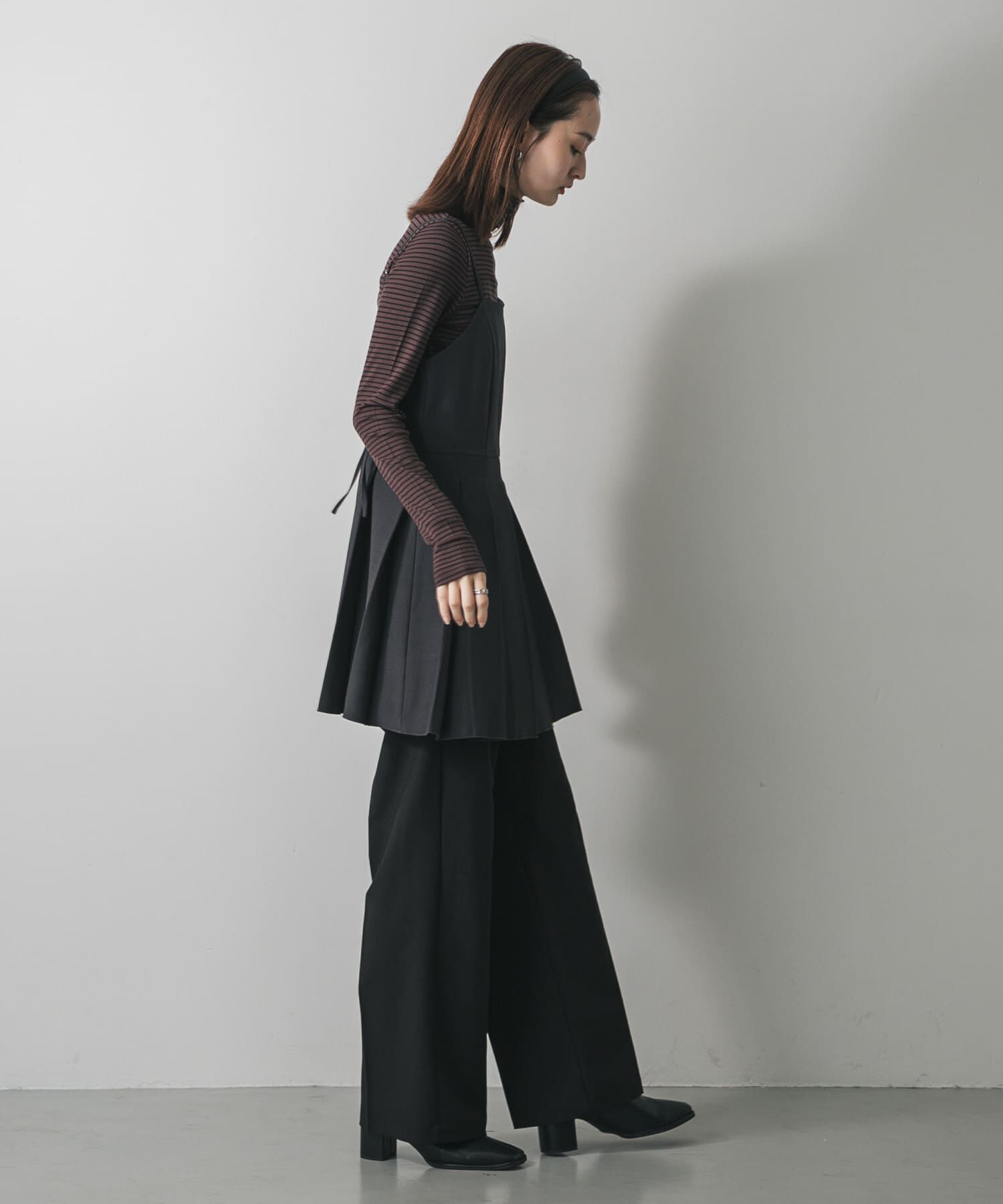 SENSE OF PLACE by URBAN RESEARCH「プリーツミニキャミワンピース」|ワンピース|