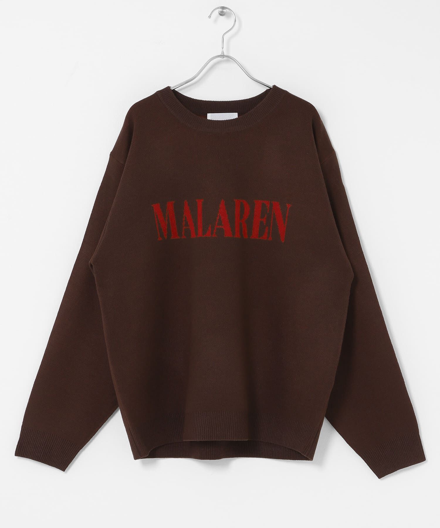 SENSE OF PLACE by URBAN RESEARCH「ロゴグラフィッククルーネックニット」|ニット・セーター|