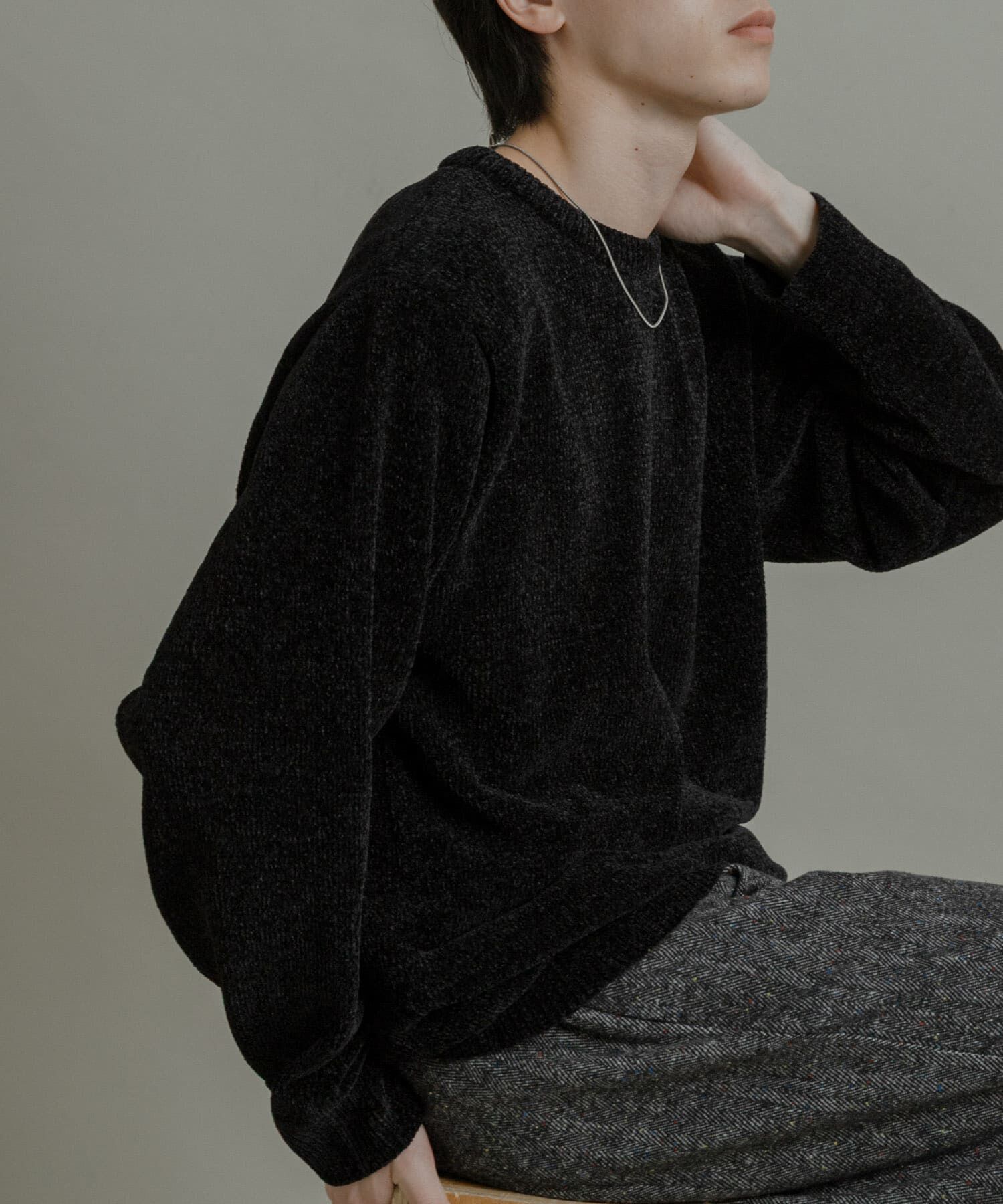 SENSE OF PLACE by URBAN RESEARCH「『洗濯可』モールニットプルオーバー」|ニット・セーター|