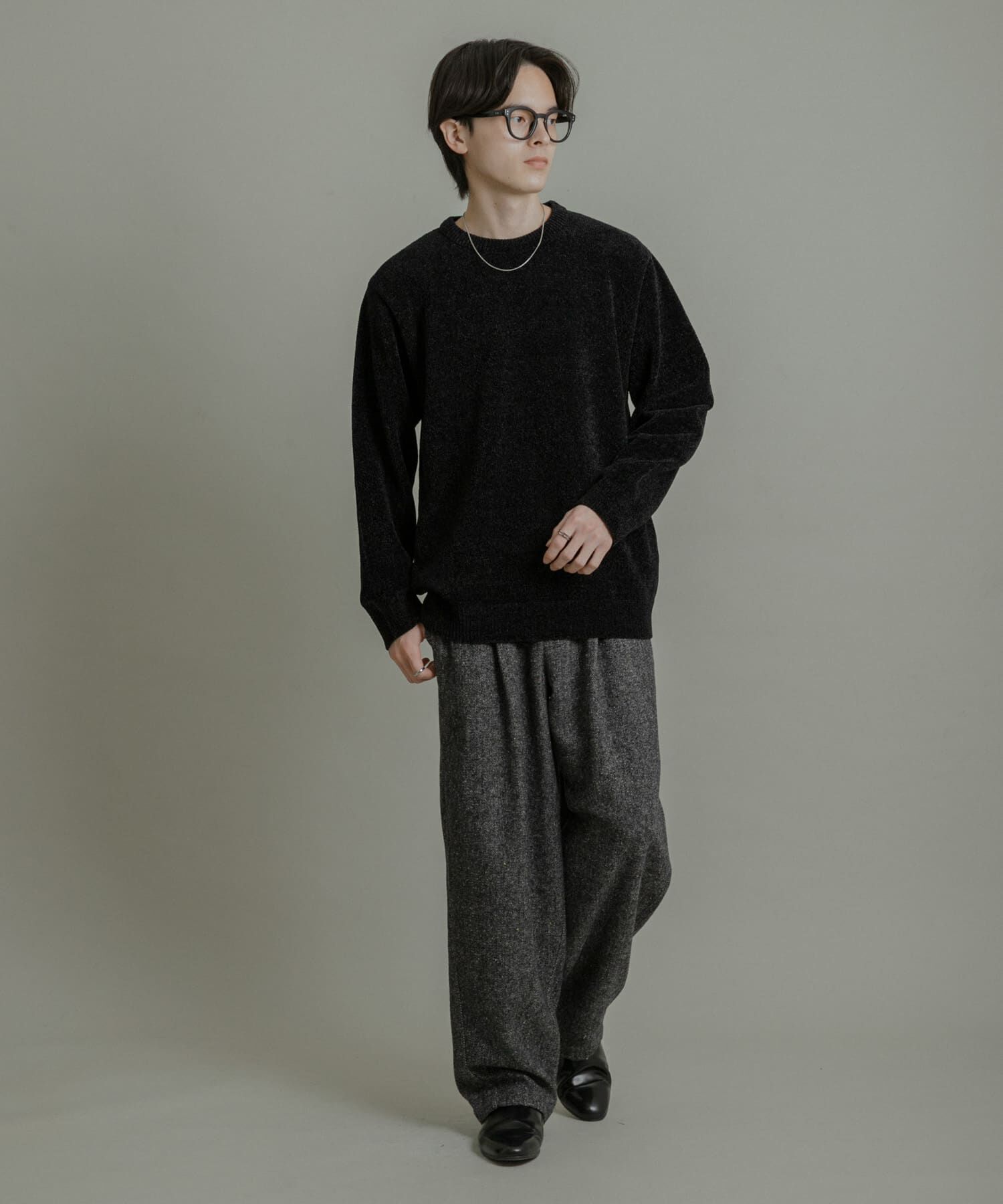 SENSE OF PLACE by URBAN RESEARCH「『洗濯可』モールニットプルオーバー」|ニット・セーター|