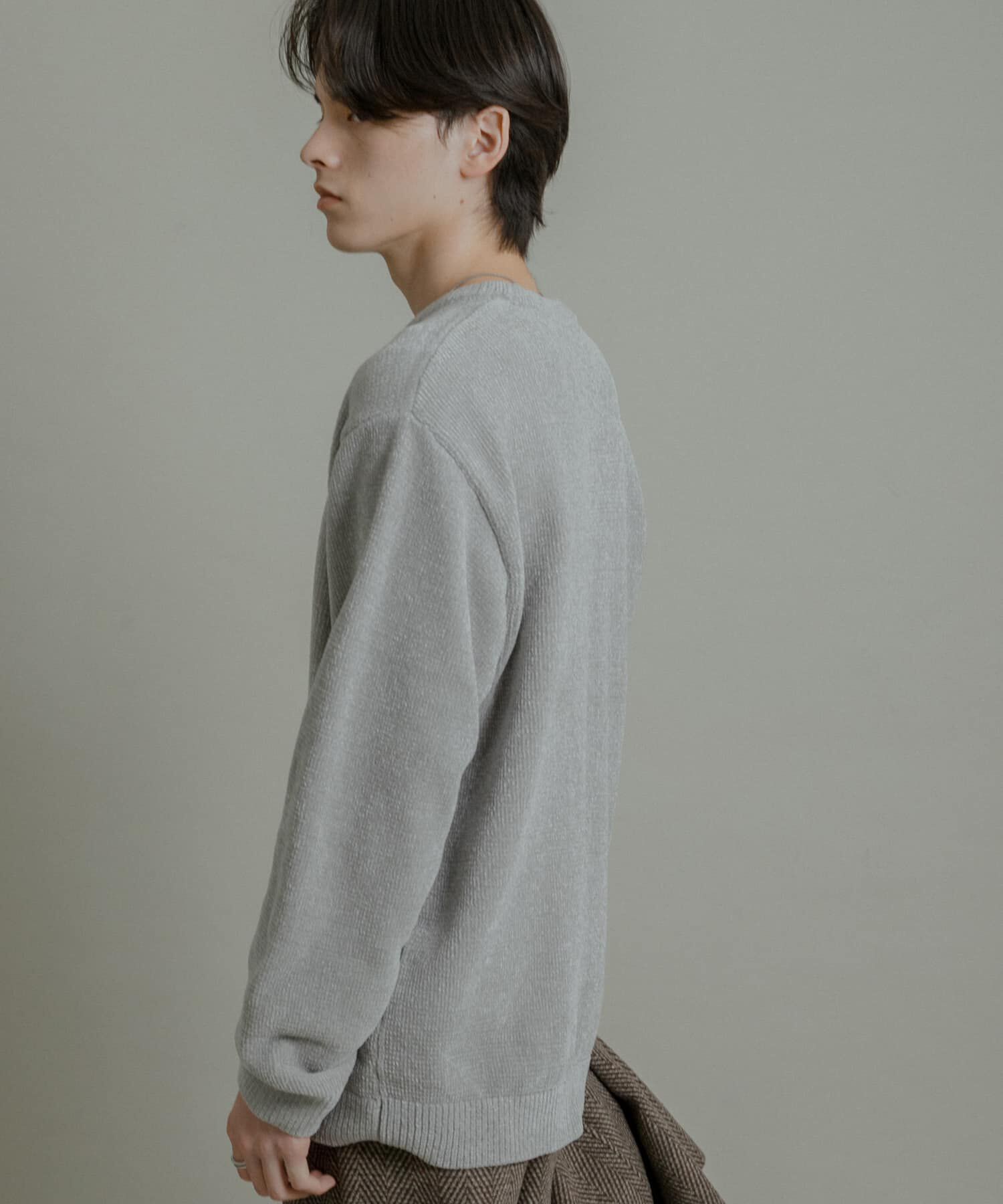 SENSE OF PLACE by URBAN RESEARCH「『洗濯可』モールニットプルオーバー」|ニット・セーター|