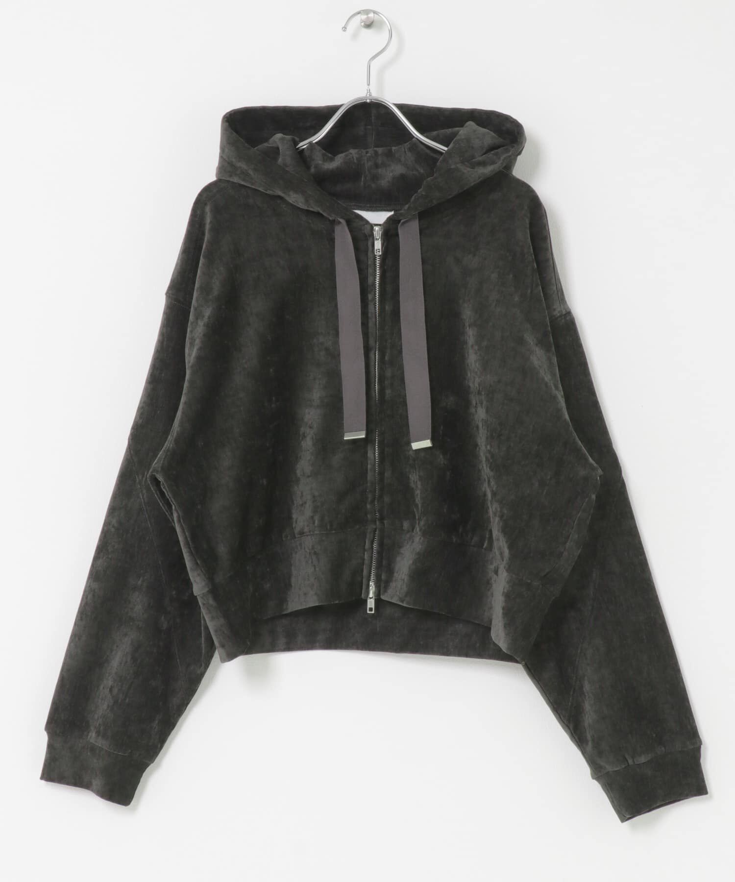 SENSE OF PLACE by URBAN RESEARCH「ベロアジップフーディ」|パーカー|