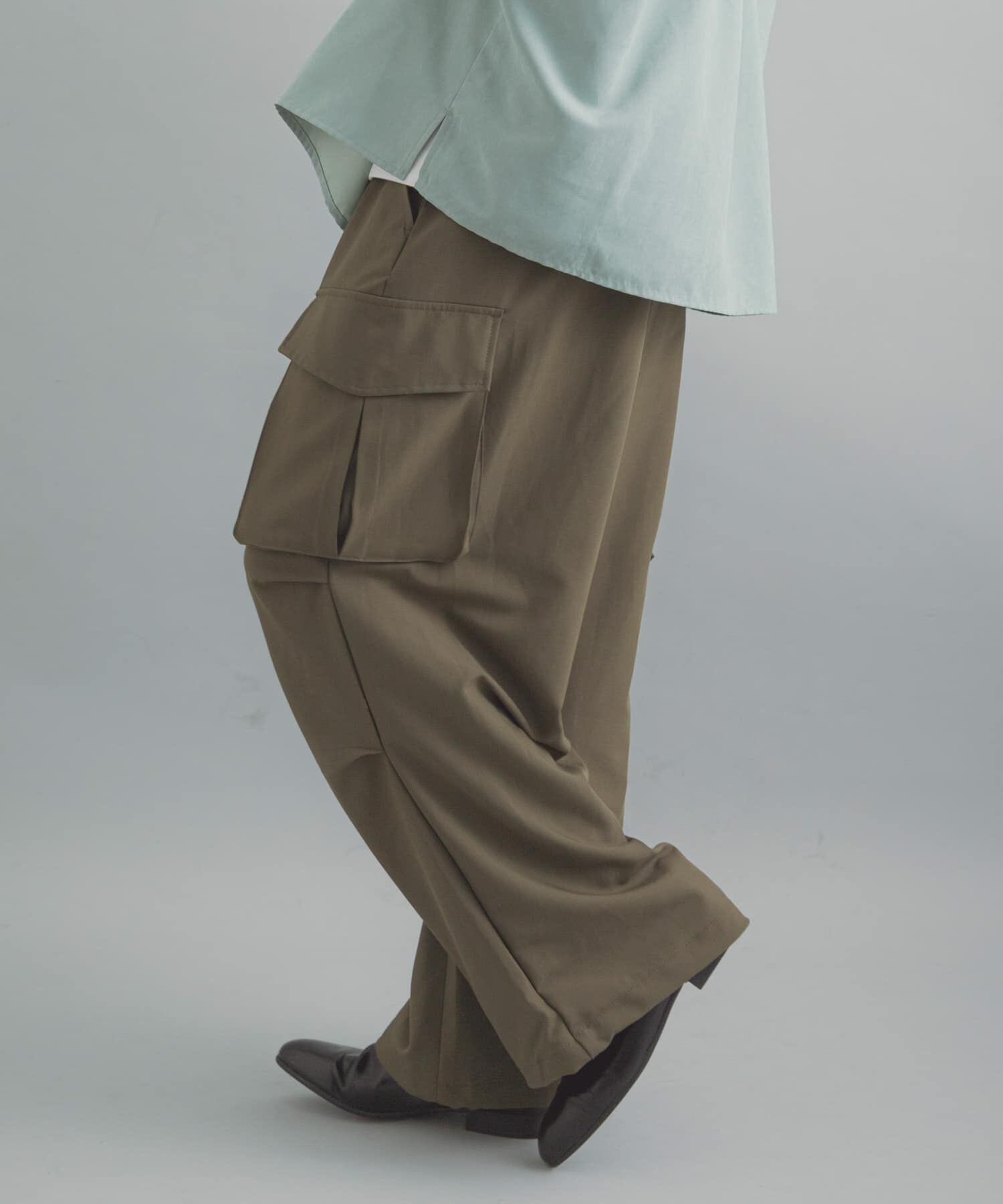 SENSE OF PLACE by URBAN RESEARCH「『ユニセックス』ワイドカーゴパンツ」|その他|