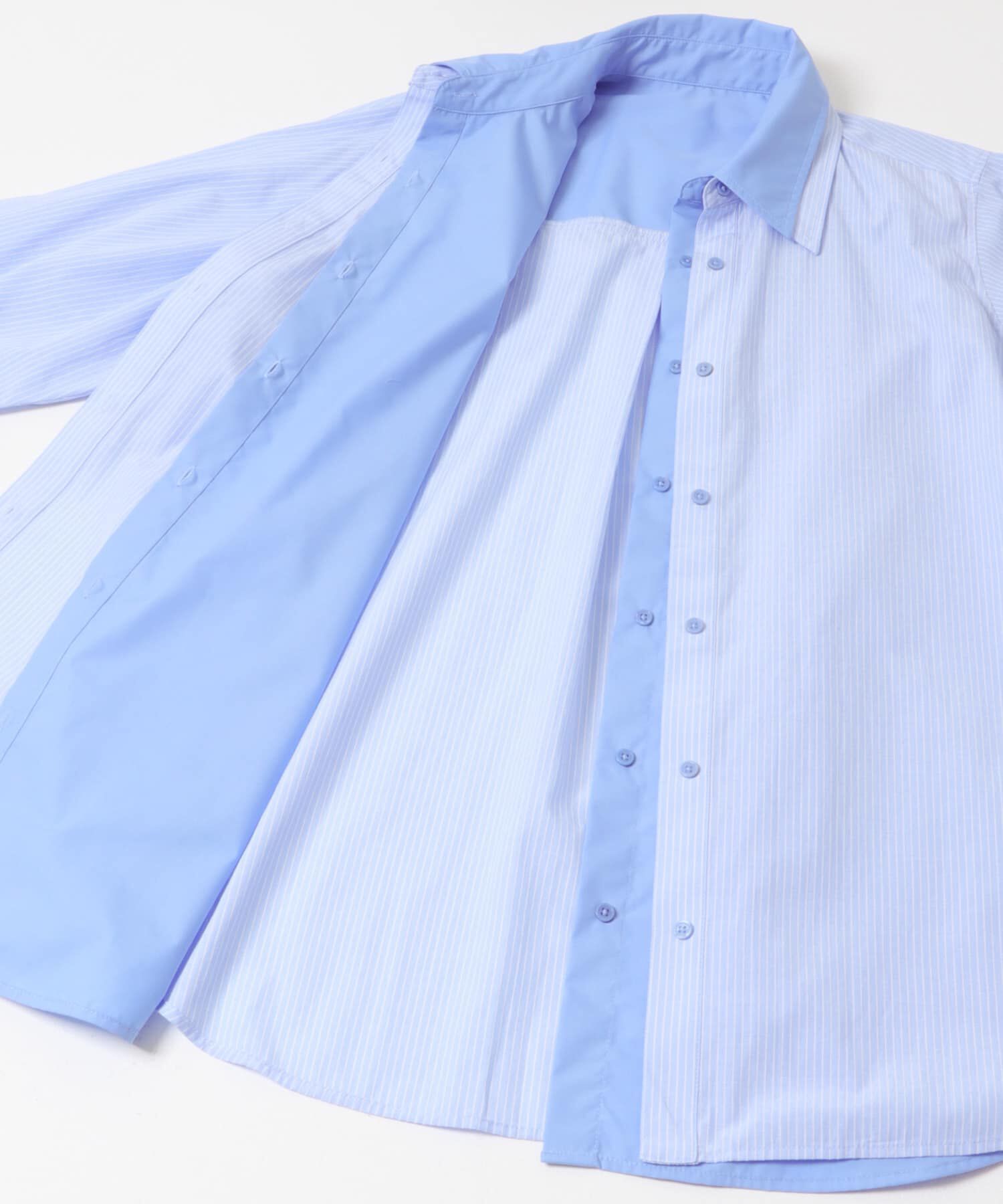 SENSE OF PLACE by URBAN RESEARCH「『WEB限定』フェイクレイヤードルーズシャツ」|シャツ・ブラウス|