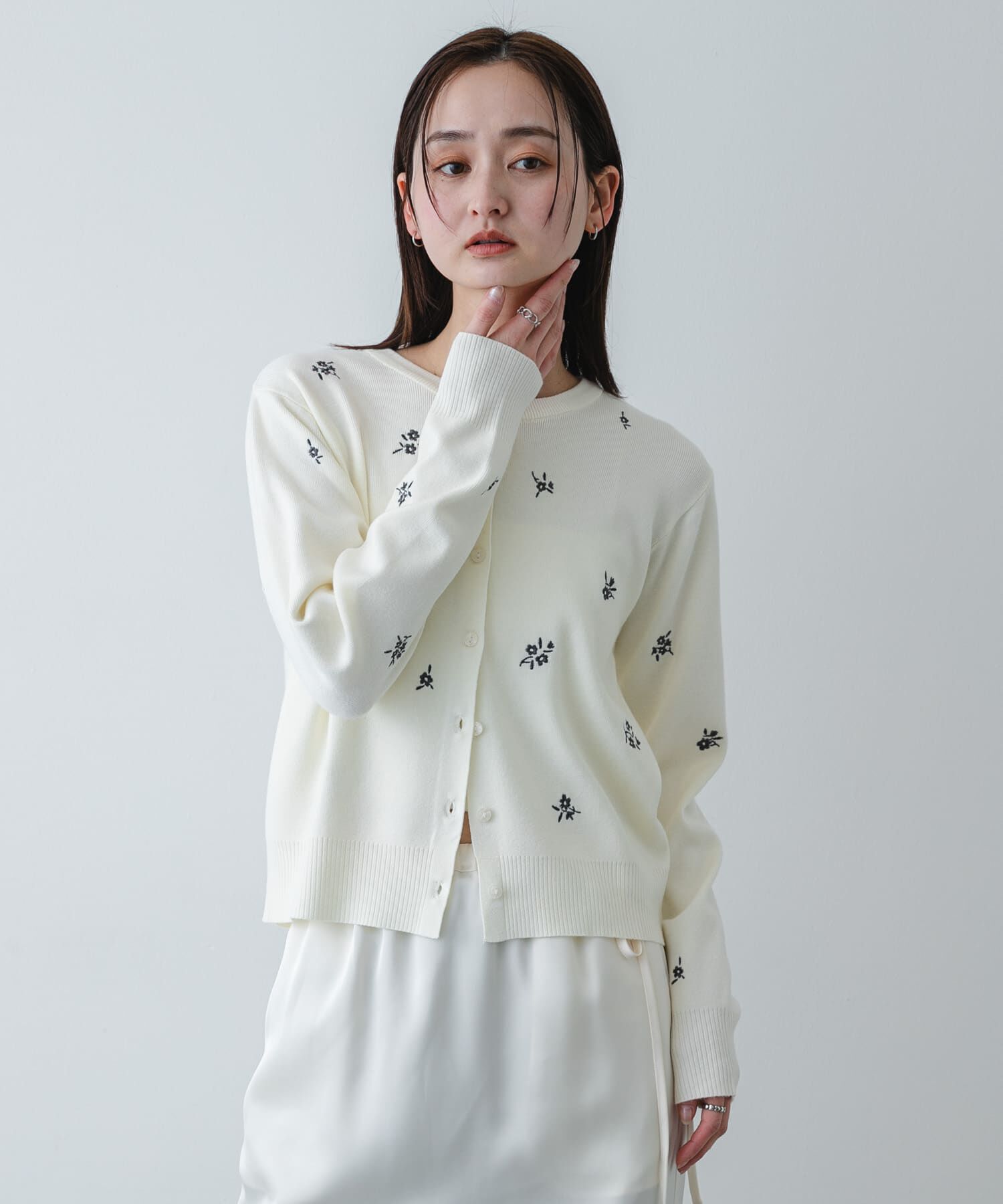 SENSE OF PLACE by URBAN RESEARCH「『洗濯可』コバナシシュウカーディガン」|カーディガン|