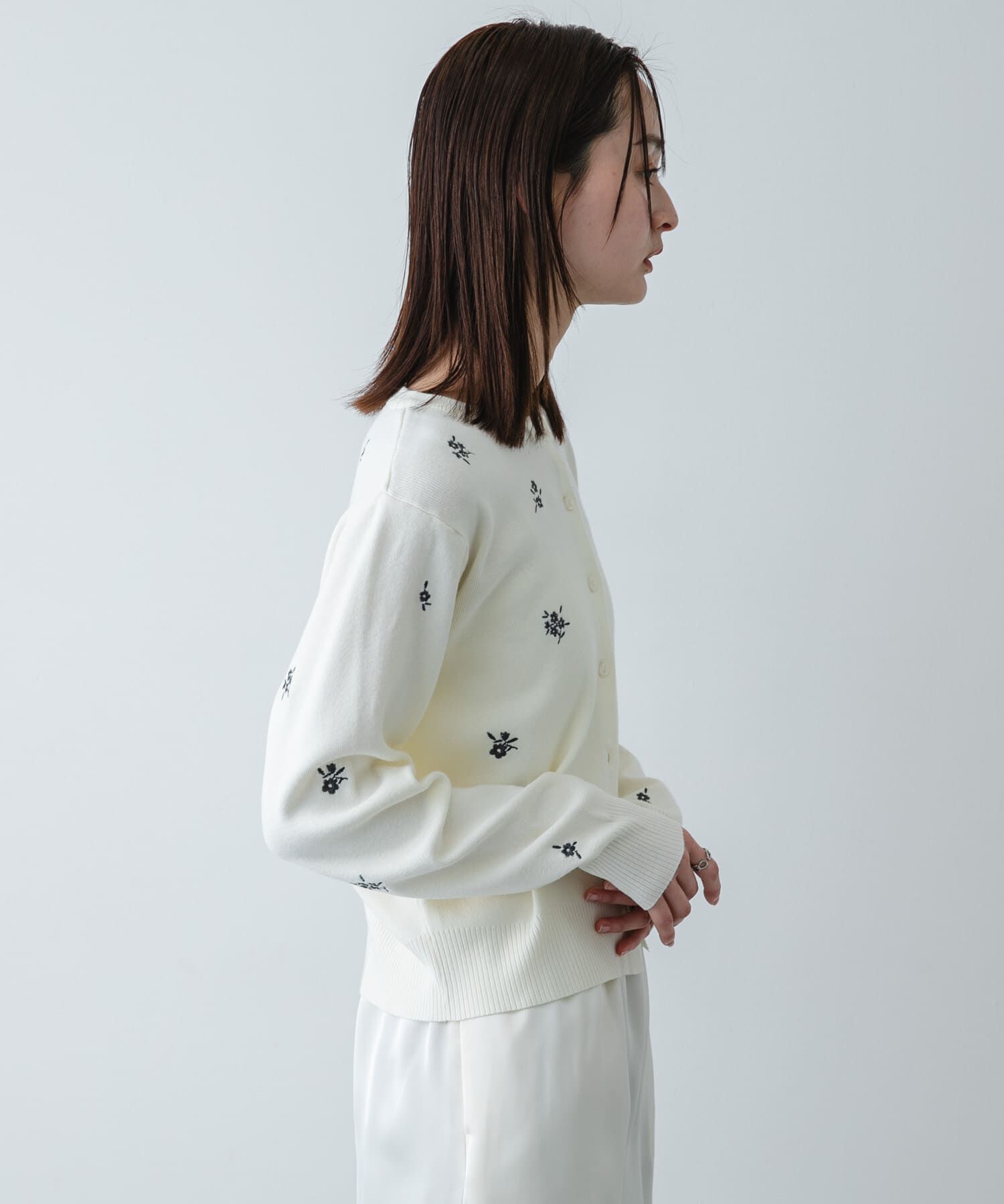 SENSE OF PLACE by URBAN RESEARCH「『洗濯可』コバナシシュウカーディガン」|カーディガン|