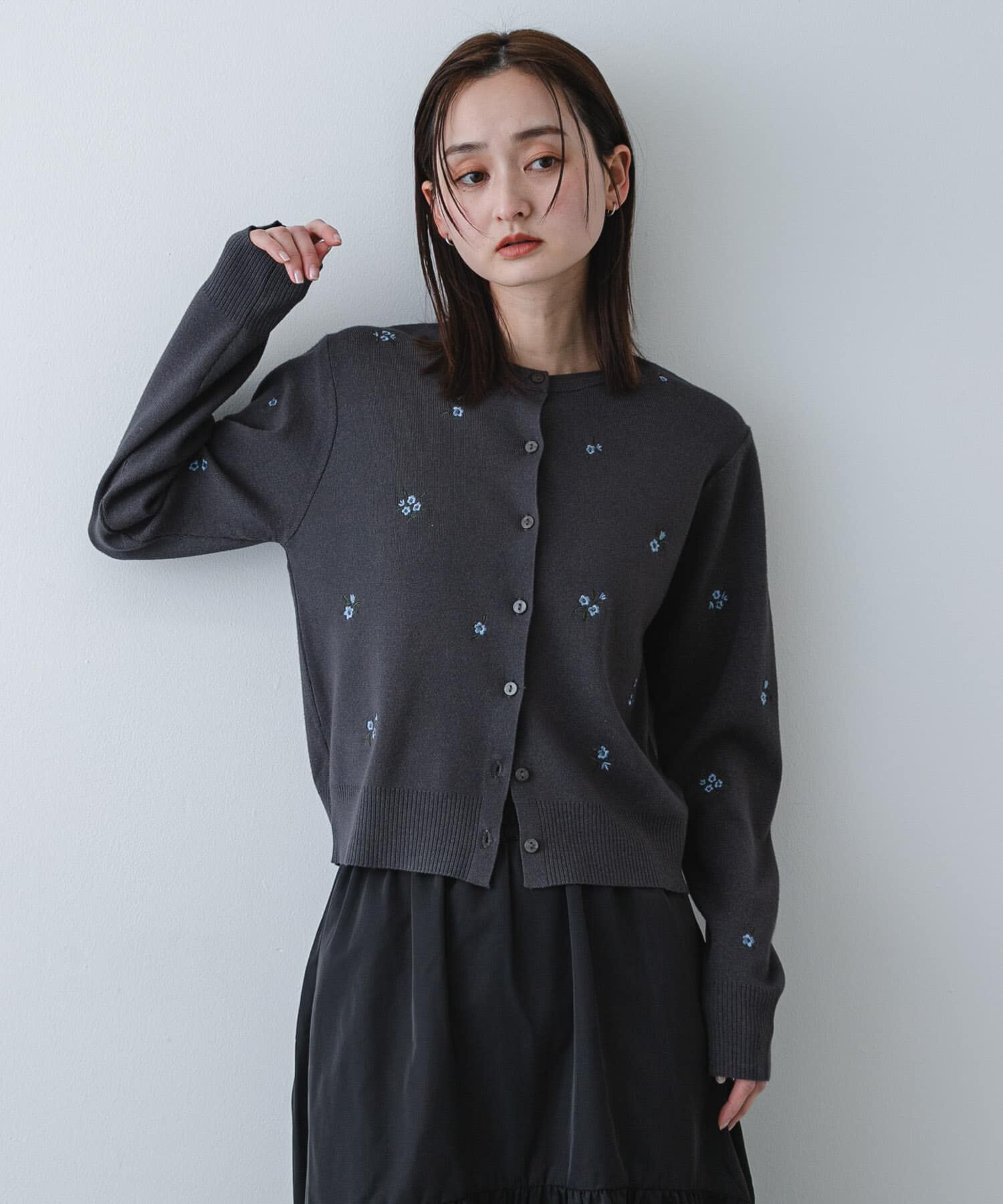 SENSE OF PLACE by URBAN RESEARCH「『洗濯可』コバナシシュウカーディガン」|カーディガン|