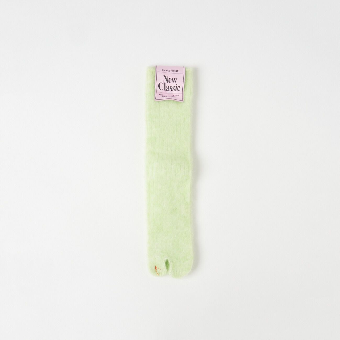  「MARCOMONDE MOHAIR TABI SOCKS 20」|ソックス|ライトグリーン