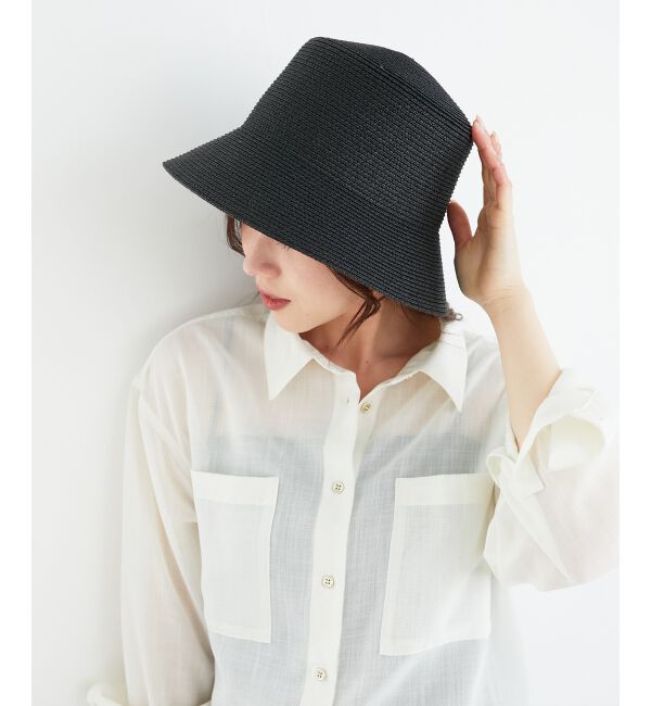 le.coeur blanc「《WEB限定アイテム》ペーパーバケットハット」|ハット|