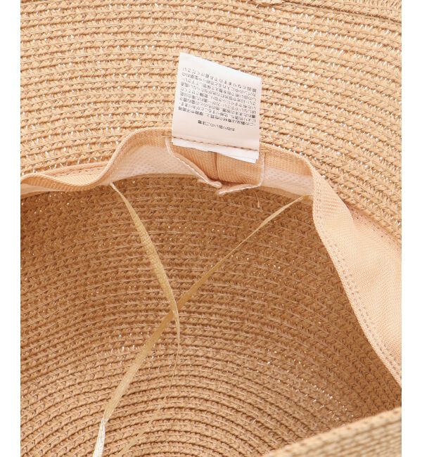 le.coeur blanc「《WEB限定アイテム》ペーパーバケットハット」|ハット|