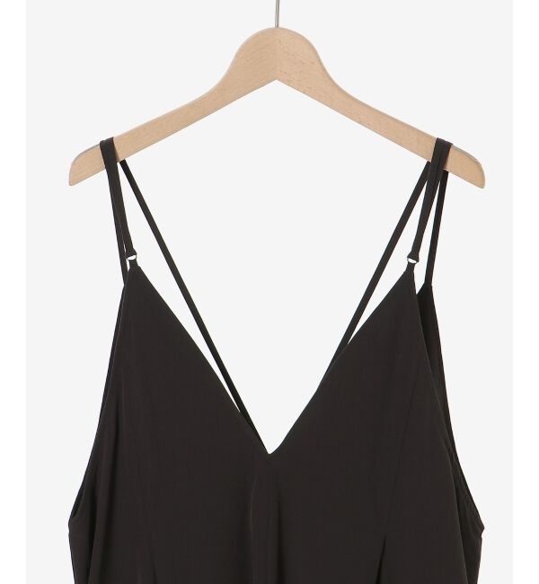  「ナイロンVネックキャミワンピース」|ワンピース|