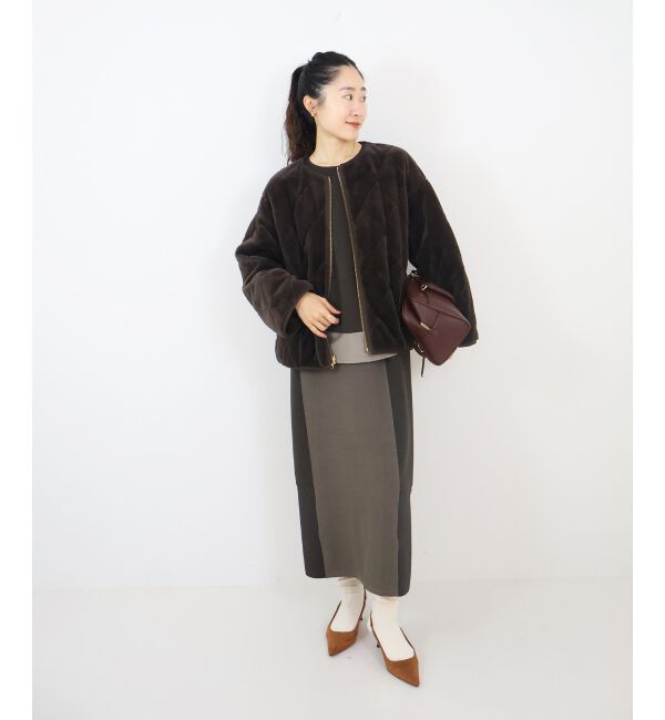  「ボンディングラグラン切替プルオーバー」|Tシャツ・カットソー|